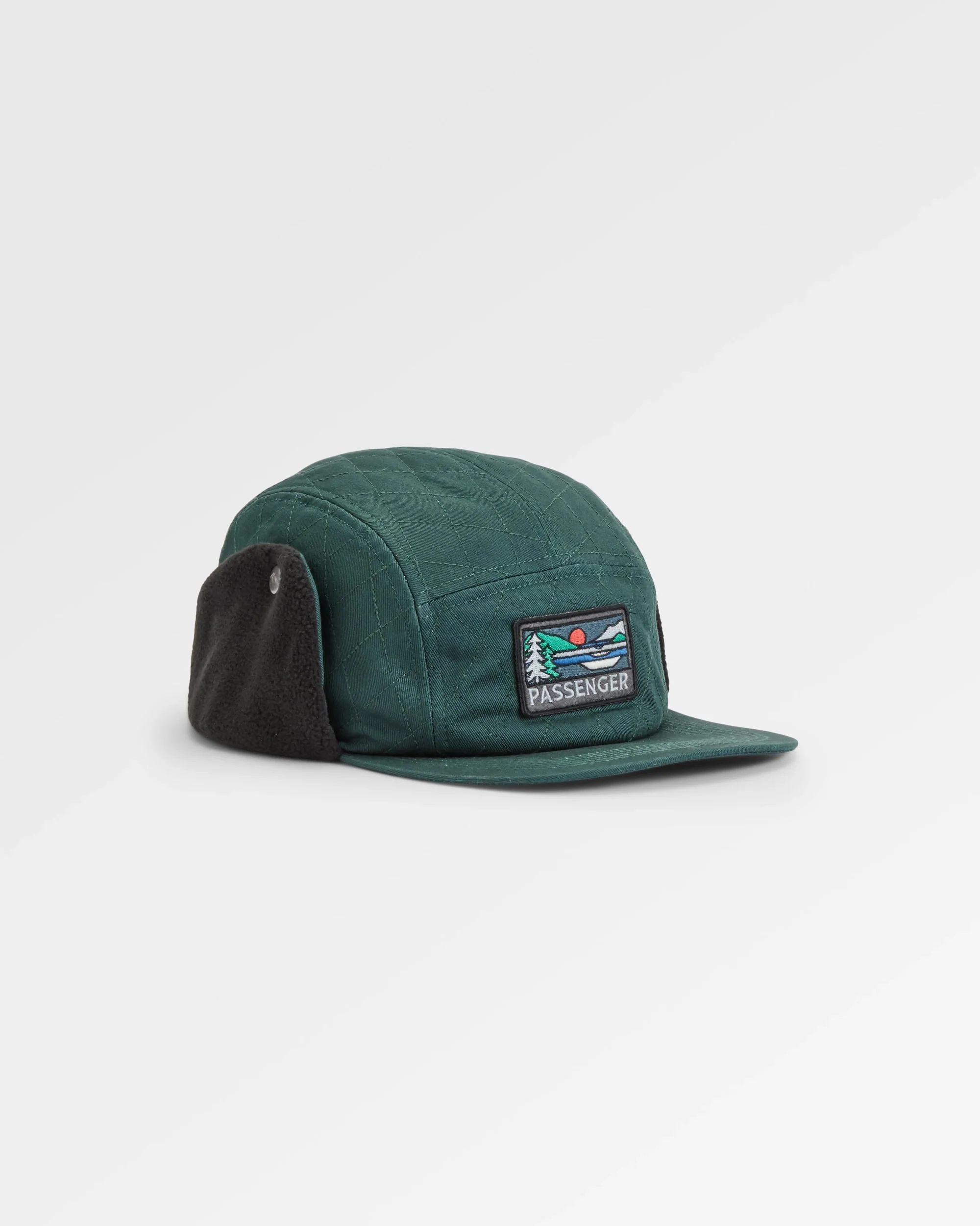 Nightfall Polar Fleece Lined Hat - Dark Fern