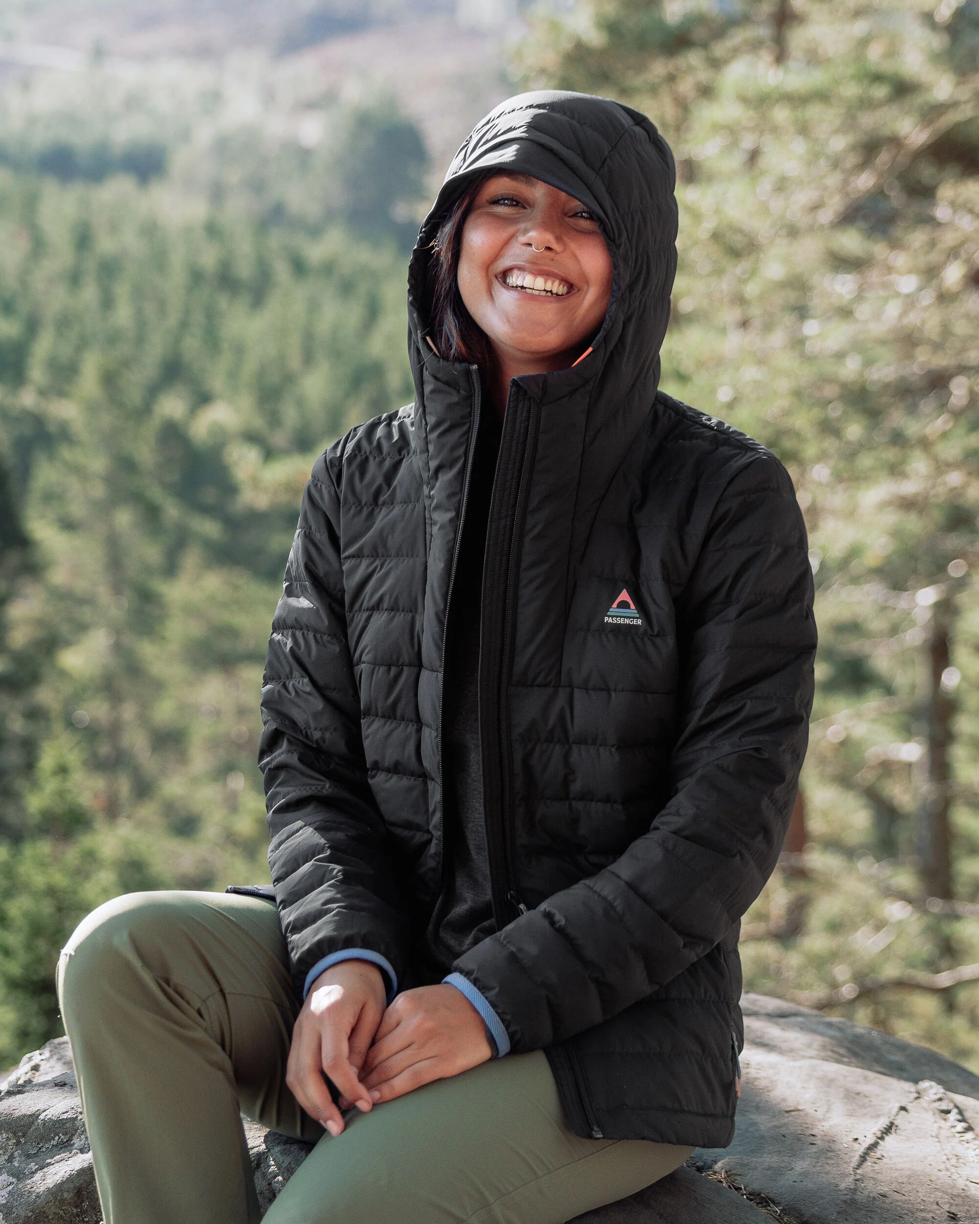 Northstar Down Jacket - Black - Image 4