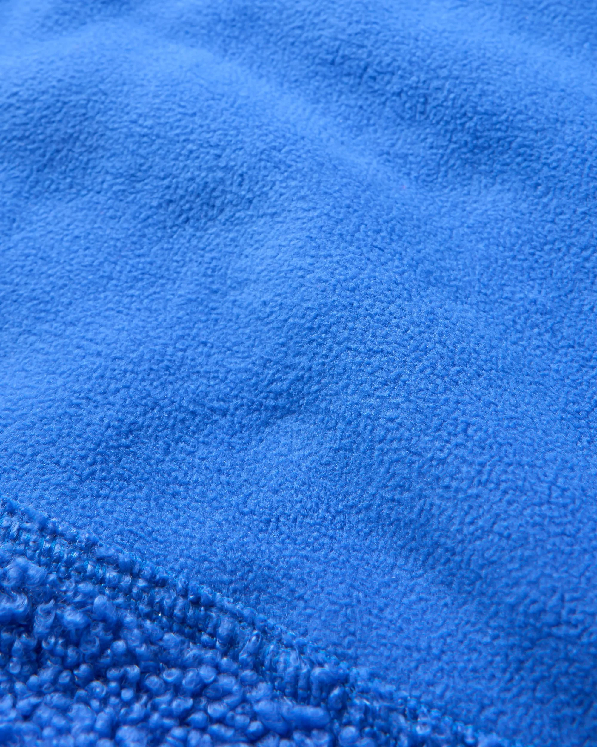 Oak Teddy Long Line Fleece - Electric Blue - Image 8