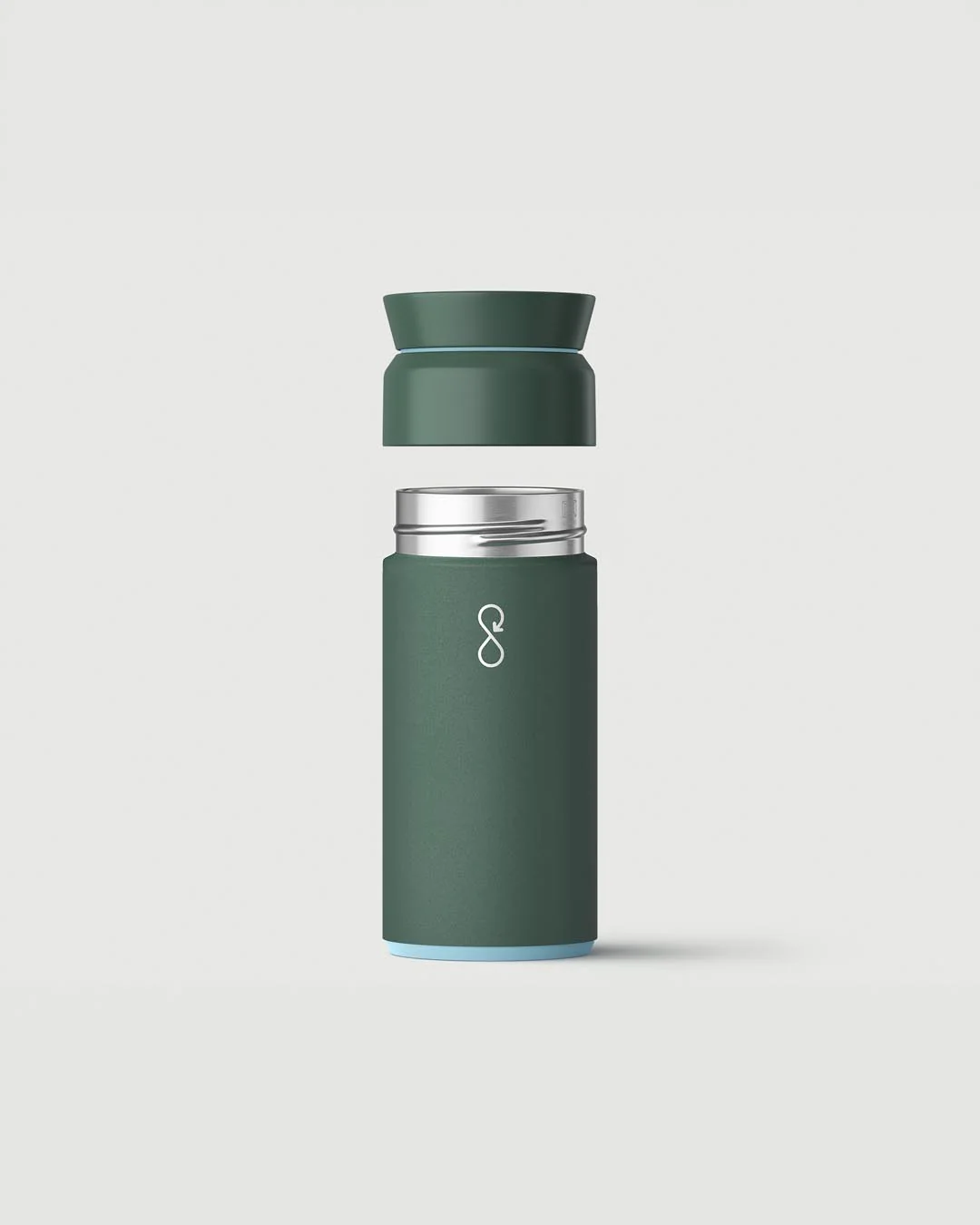 Ocean Bottle Brew Flask 350ml - Passenger Forest Green - Image 3