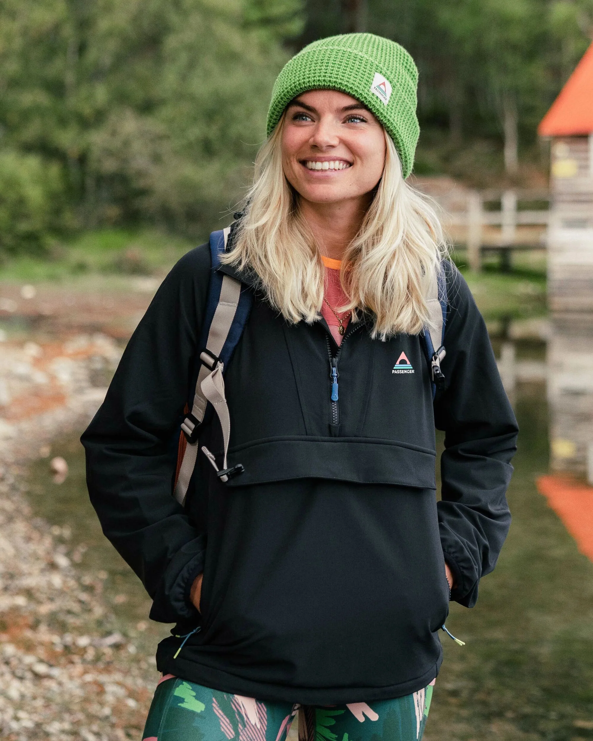Ocean Softshell Anorak - Black
