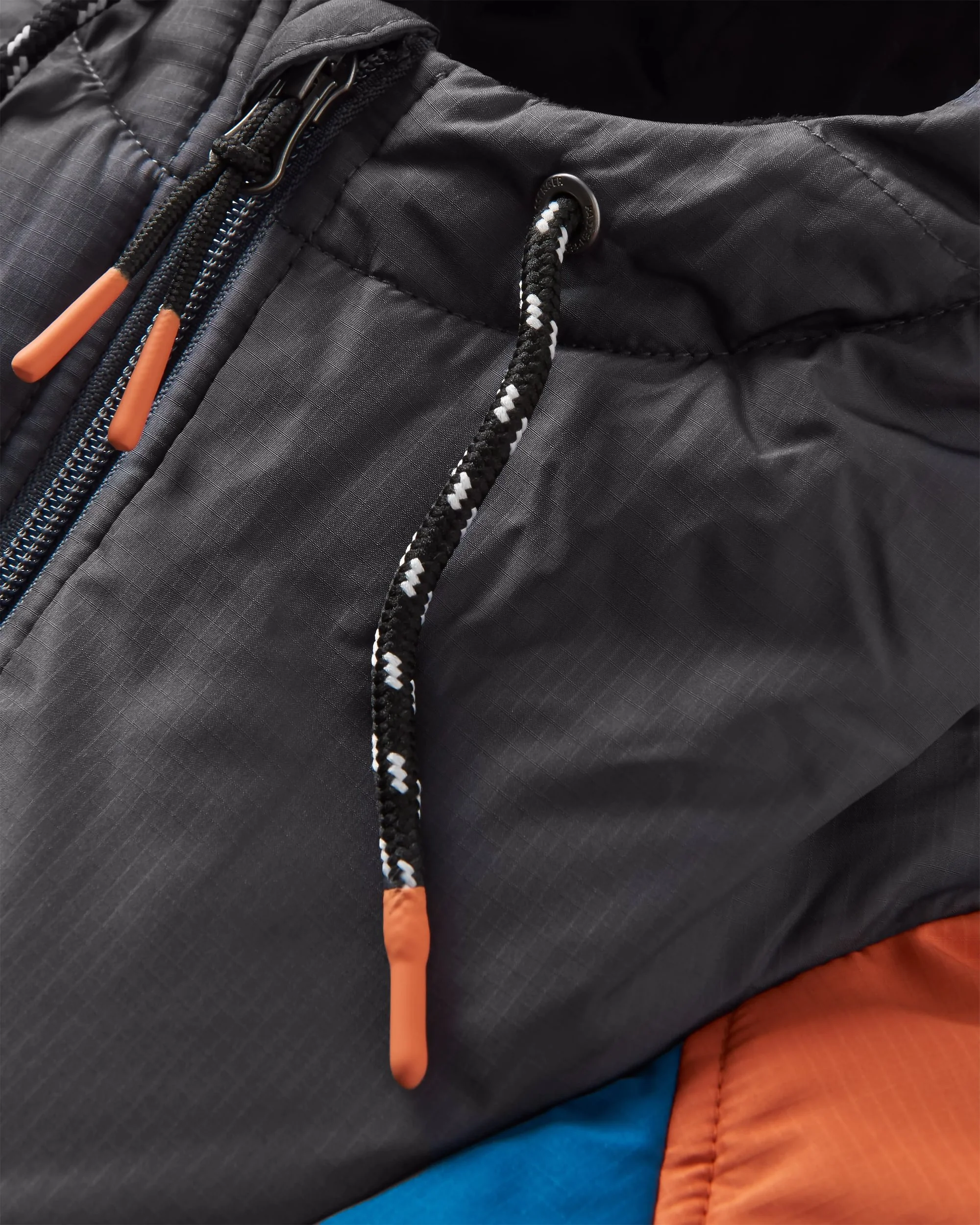 Oceanic Insulated Anorak - Tidal Blue/Burnt Orange - Image 10