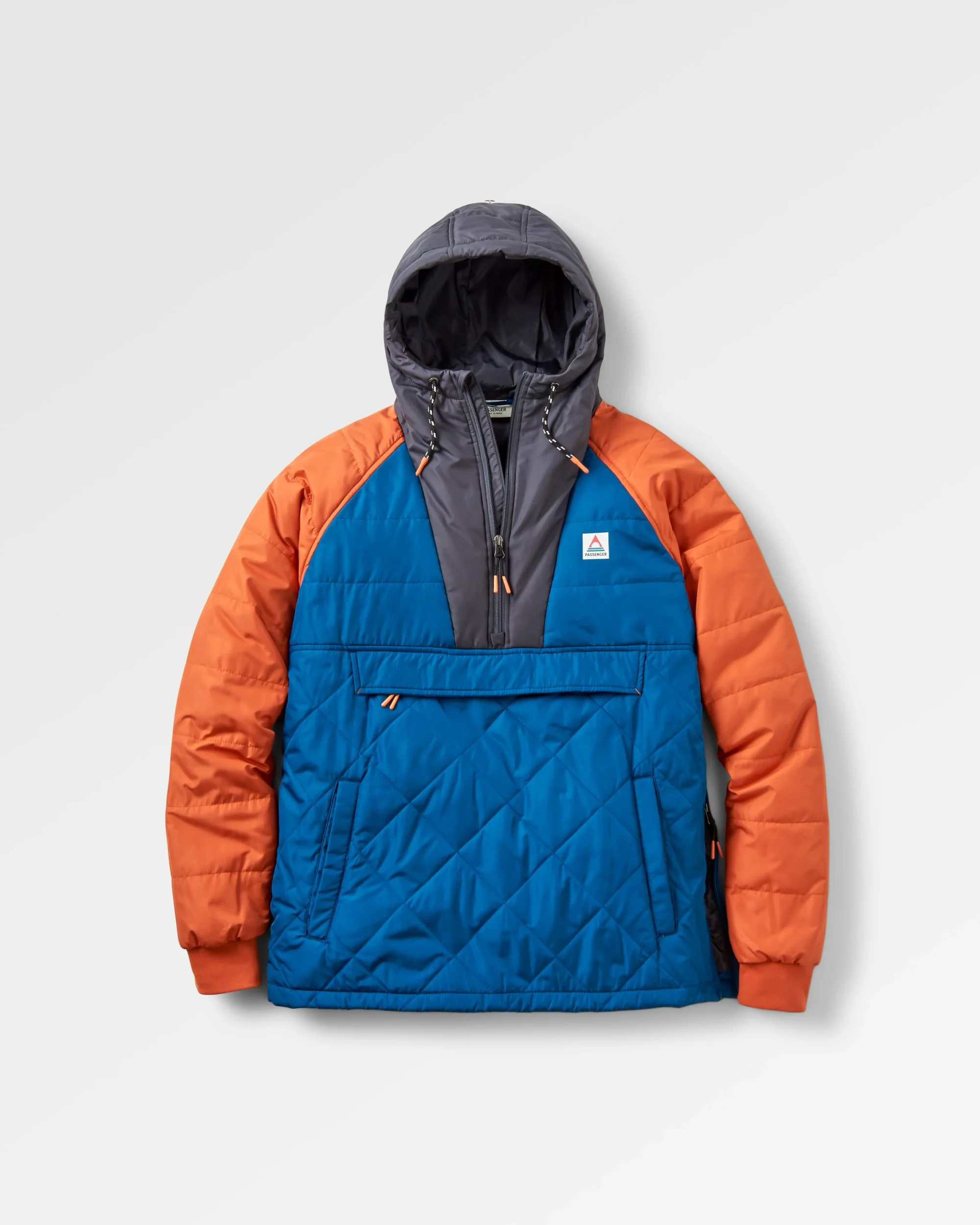 Oceanic Insulated Anorak - Tidal Blue/Burnt Orange - Image 2