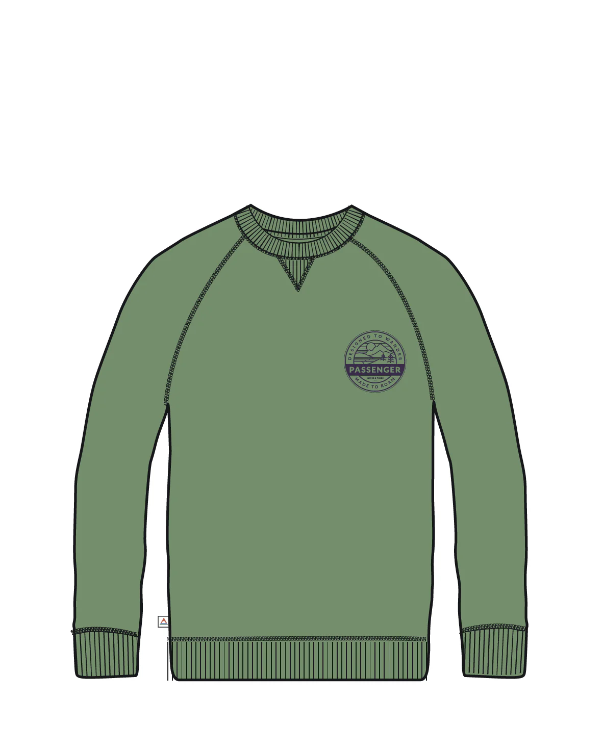 Odyssey Sweatshirt - Stem Green - Image 5