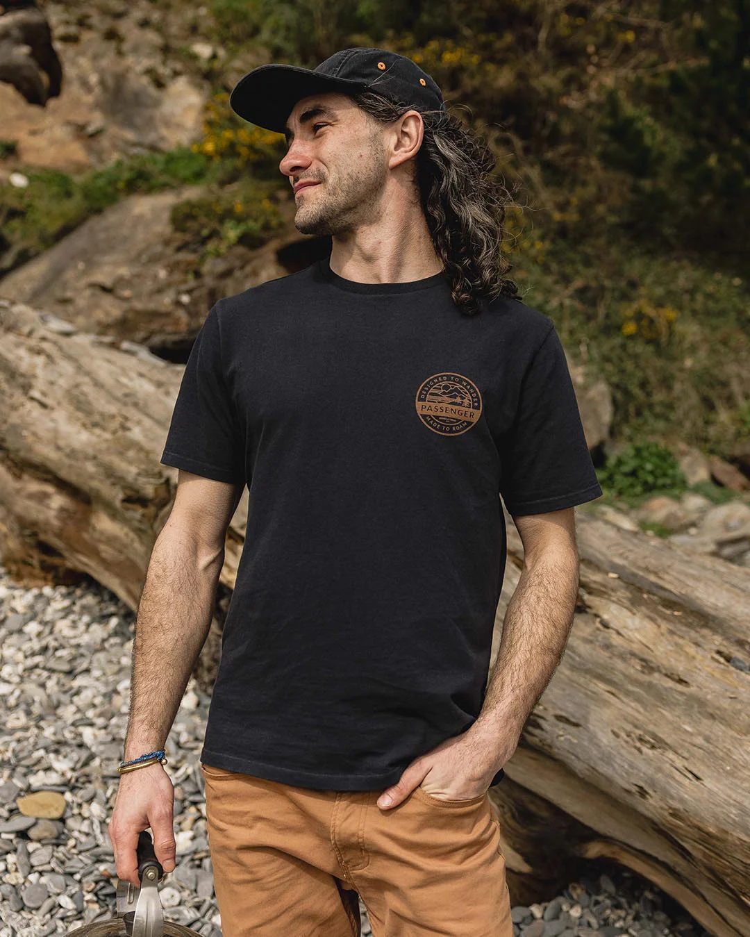 Odyssey Organic Cotton T-Shirt - Black - Image 7