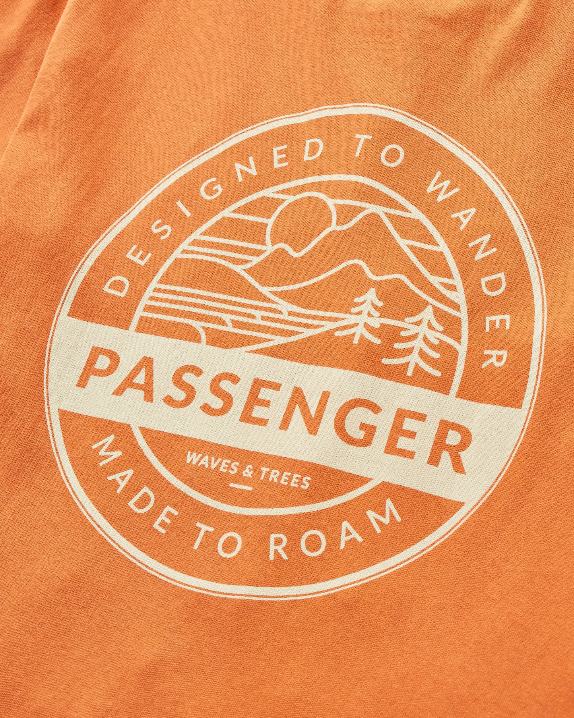 Odyssey Organic Cotton T-Shirt - Burnt Orange - Image 10