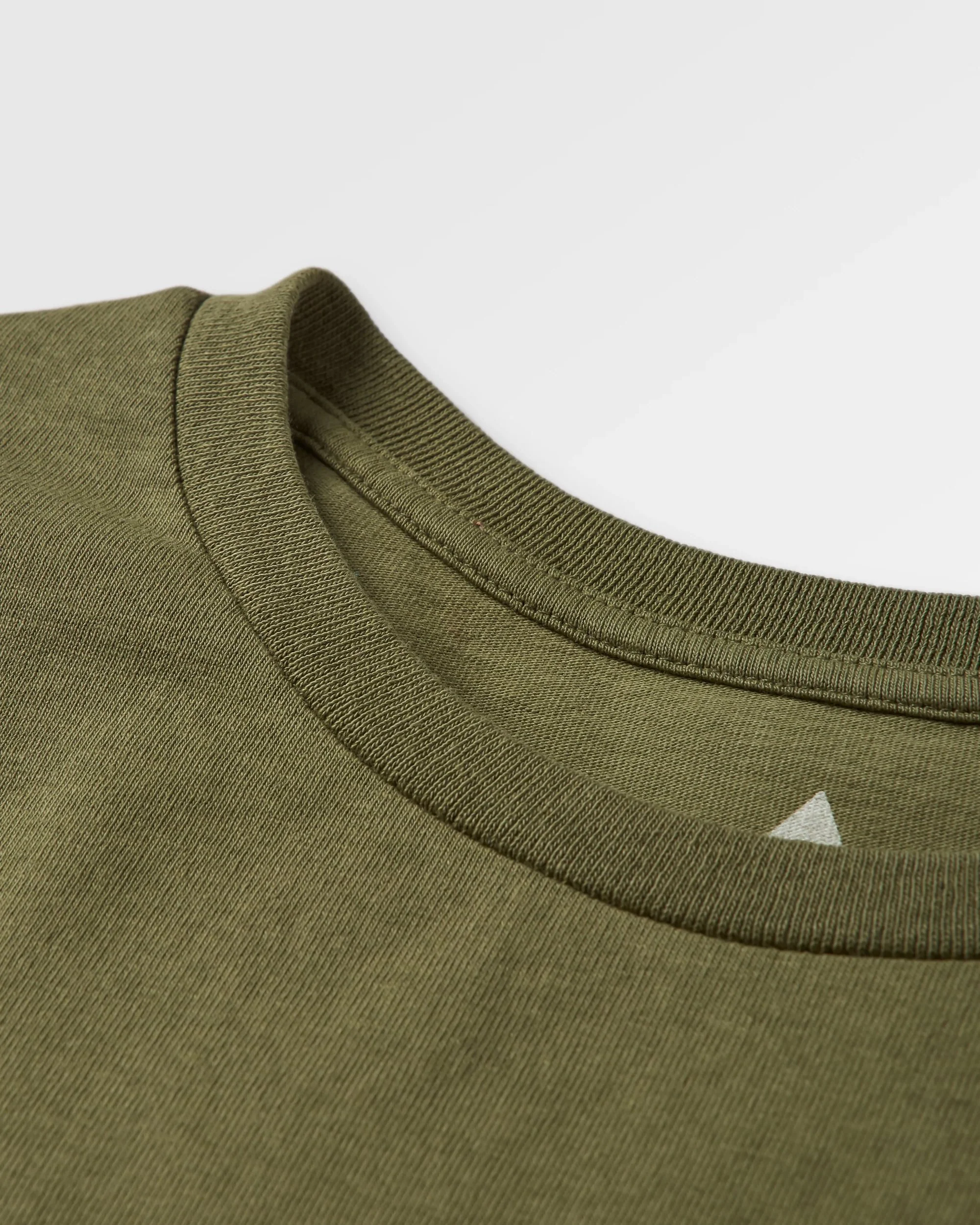 Odyssey Organic Cotton T-Shirt - Khaki - Image 4