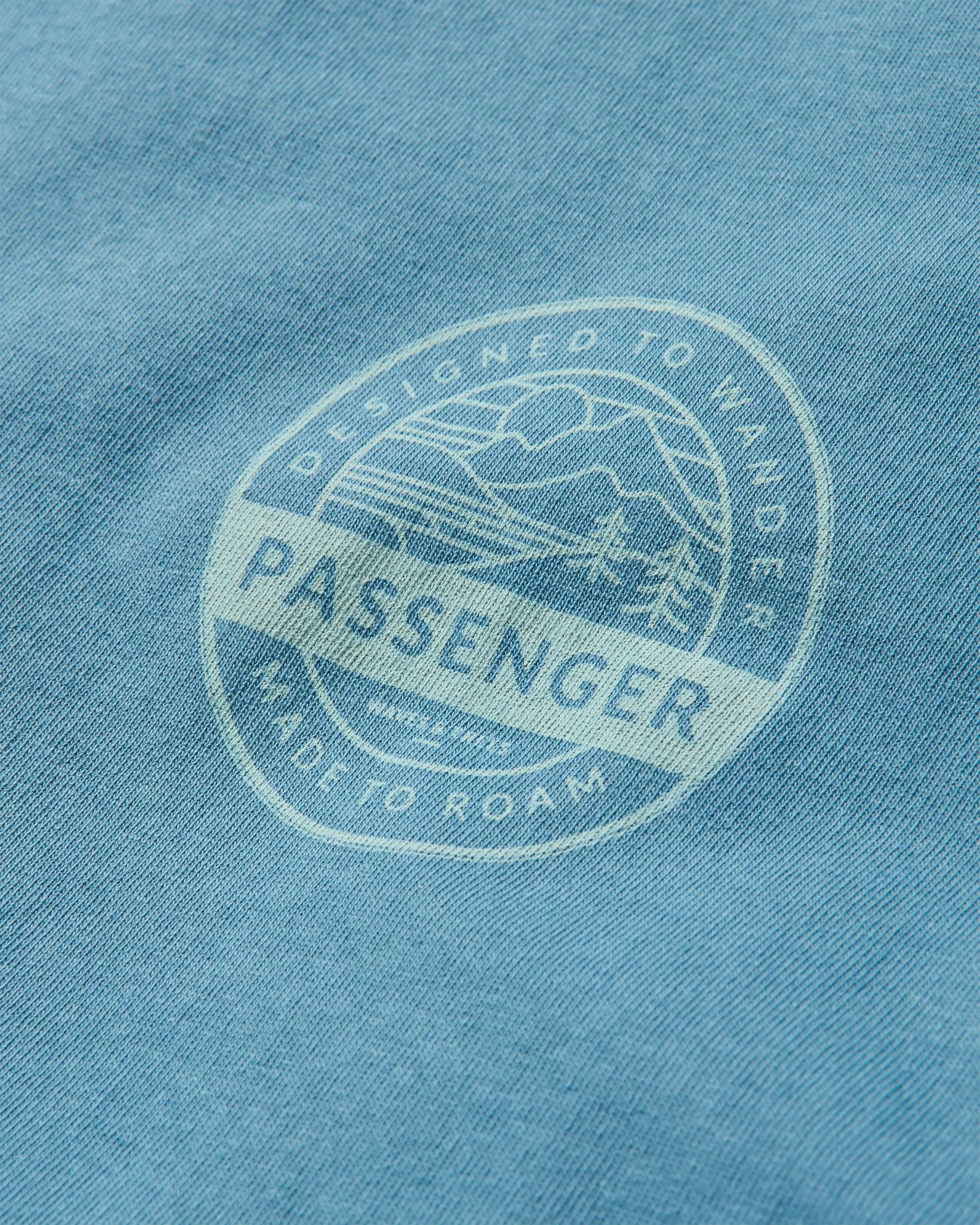 Odyssey Organic Cotton T-Shirt - Provincial Blue - Image 3