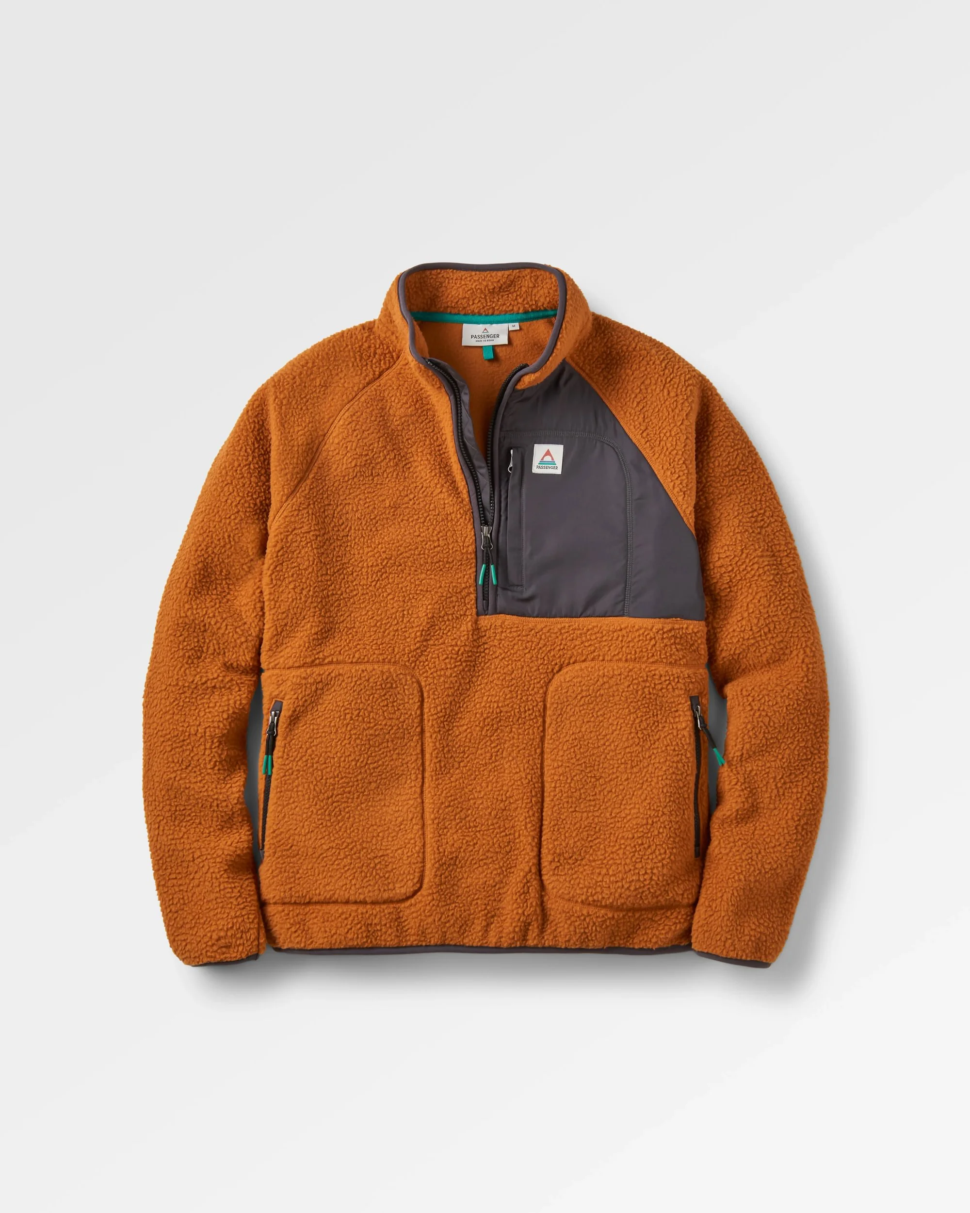 Offgrid 1/2 Zip Sherpa Fleece - Glazed Ginger
