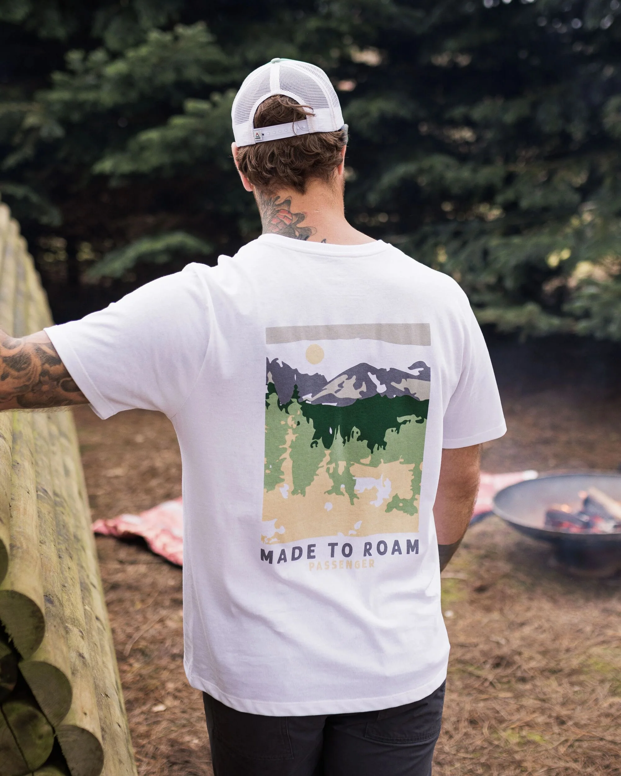 Open Road T-Shirt - White - Image 4