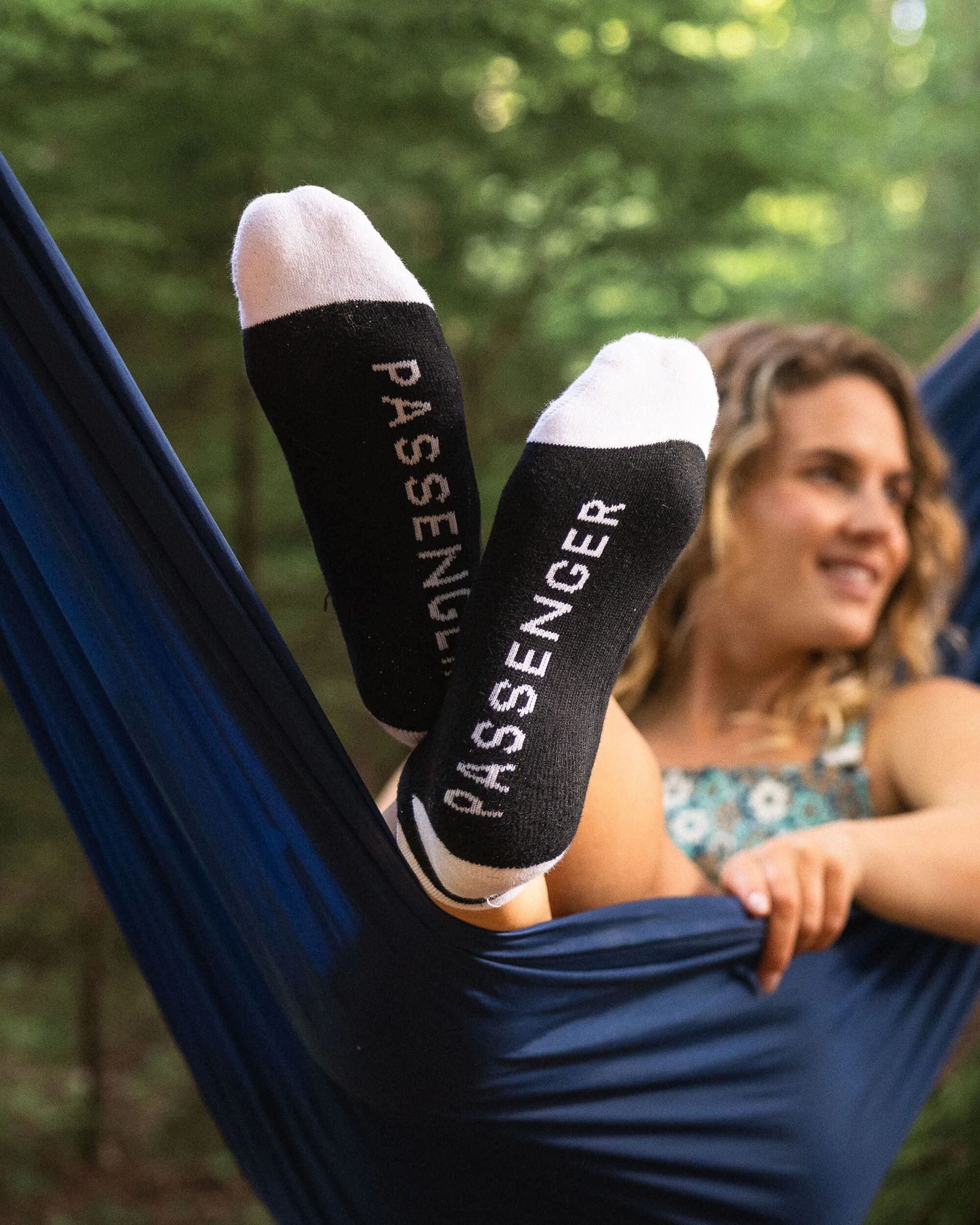 Organic Trainer Socks - Black - Image 2