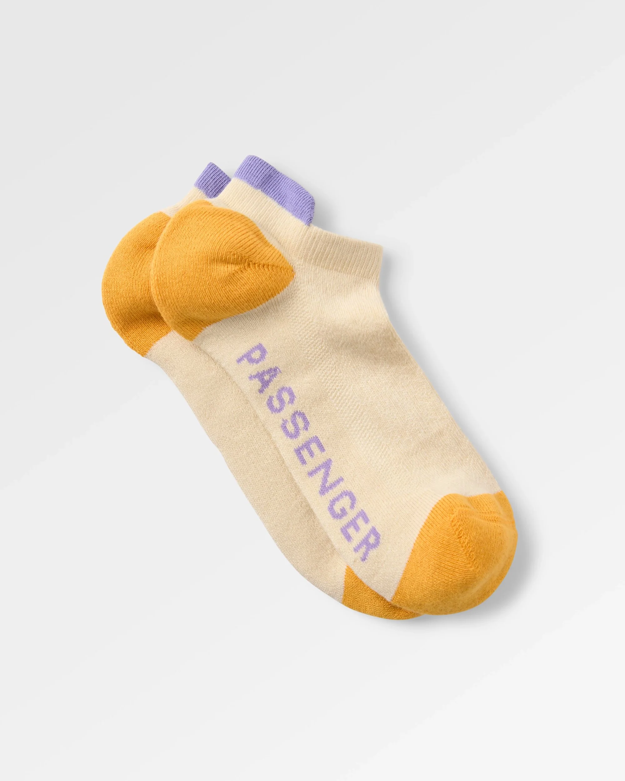 Organic Trainer Socks - Birch