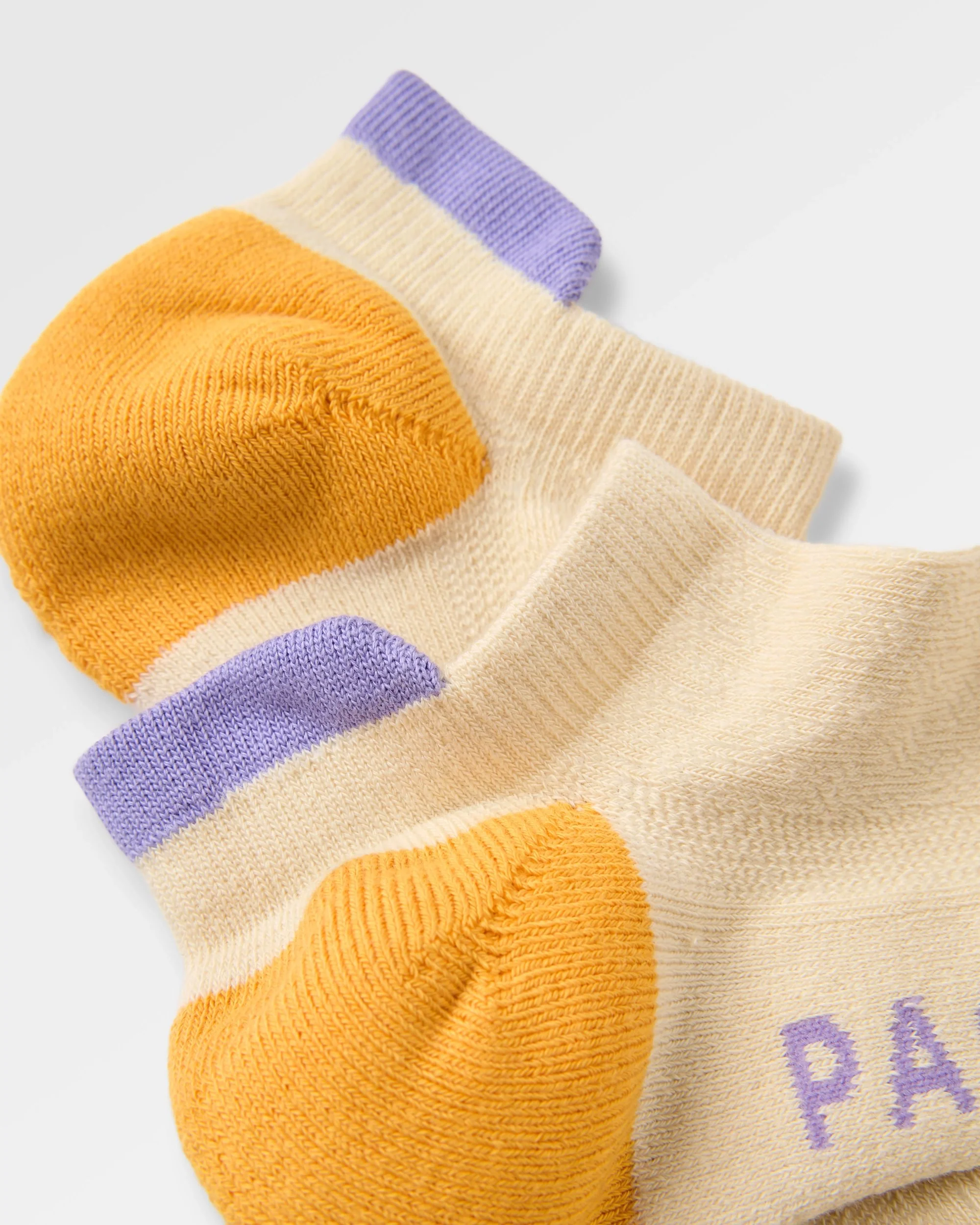 Organic Trainer Socks - Birch - Image 4