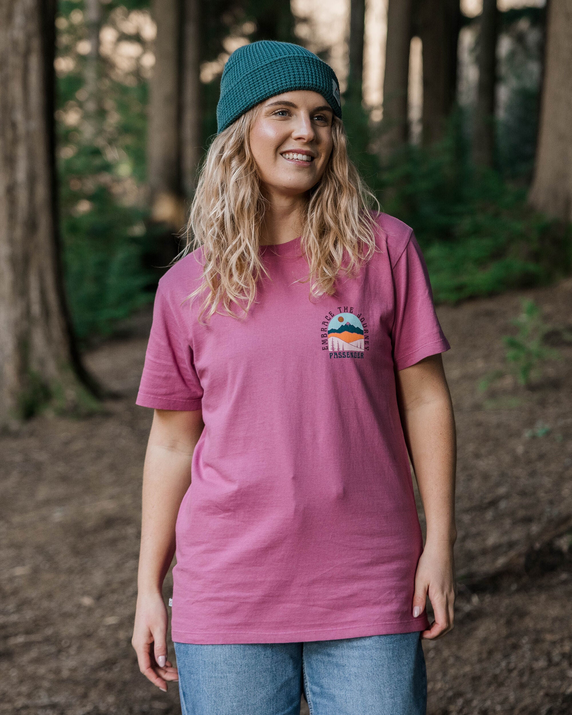 Outlook T-Shirt - Mauve Haze - Image 3