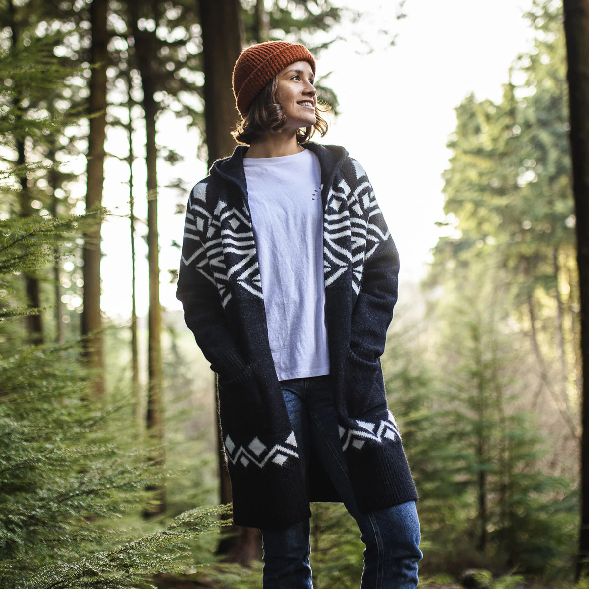 Palumbo Hooded Cardigan - Turbulence Grey - Image 4