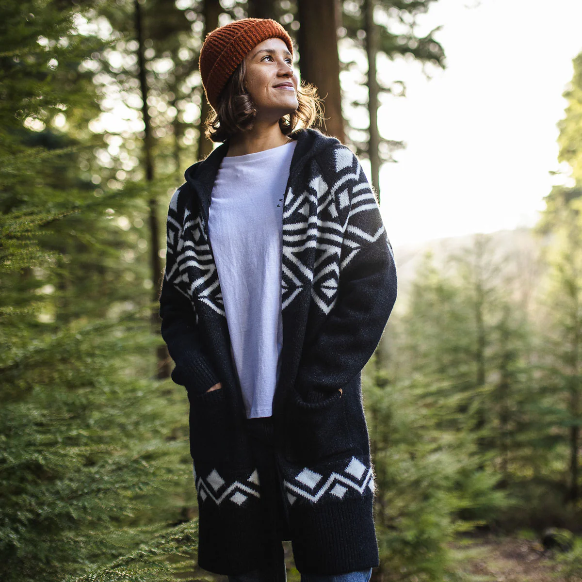 Palumbo Hooded Cardigan - Turbulence Grey - Image 8