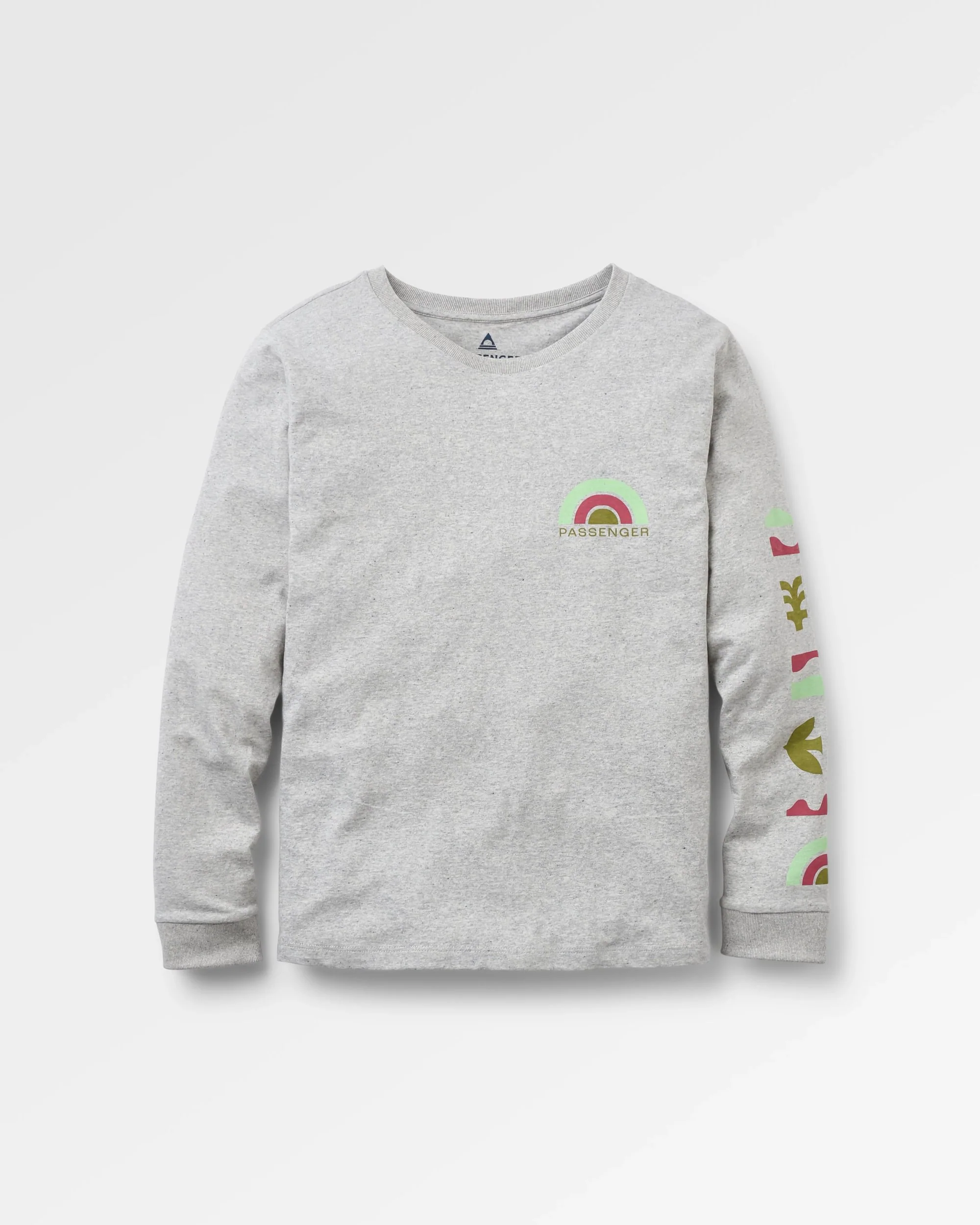 Papercut LS T-Shirt - Grey Marl