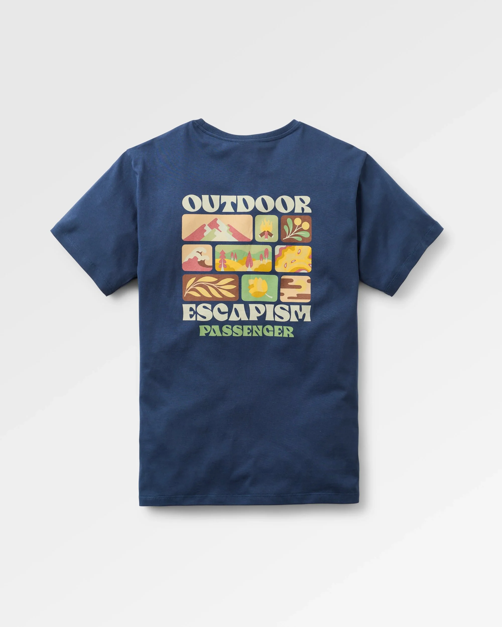Patches T-Shirt - Rich Navy - Image 2