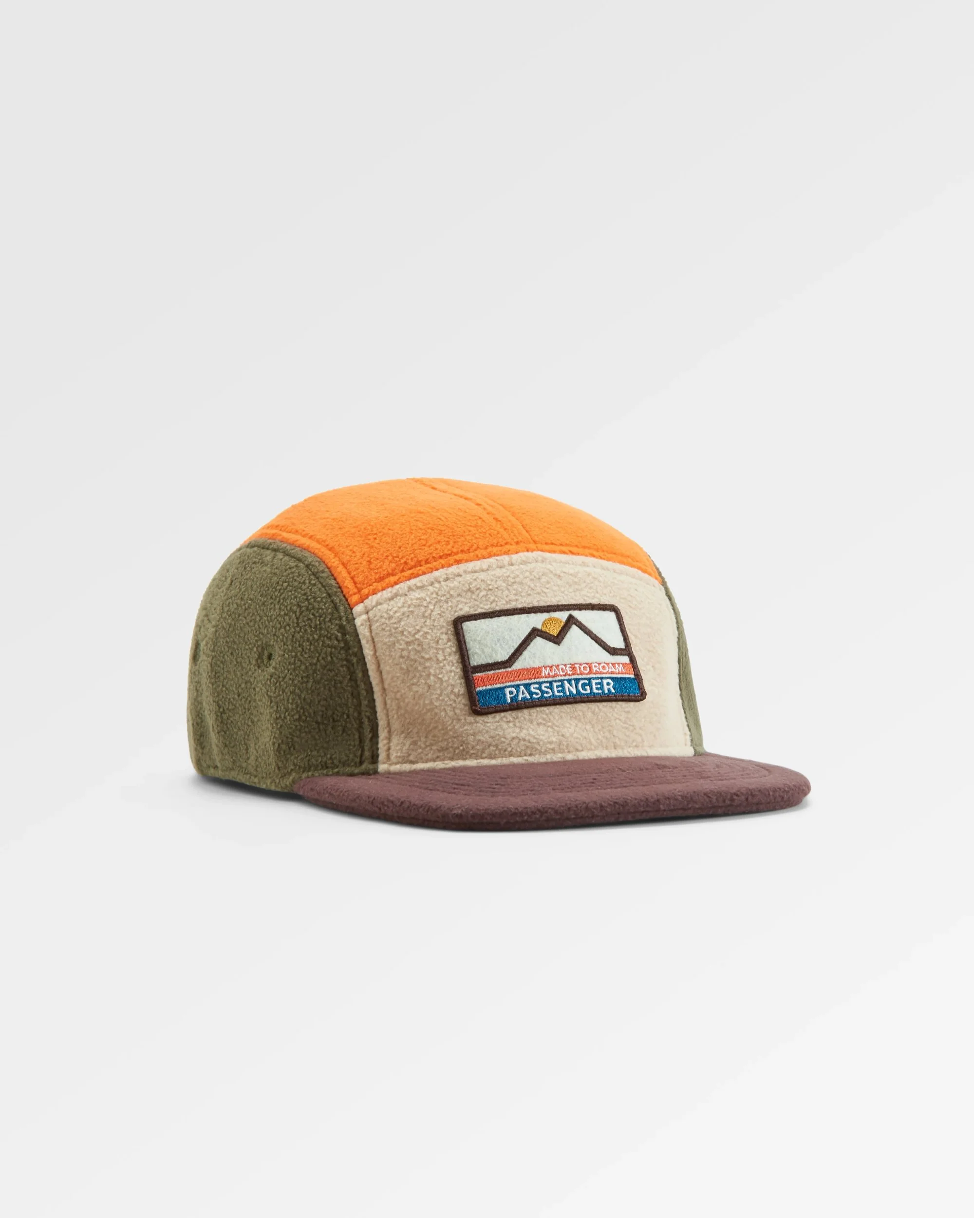 Pine Polar Fleece Cap - Sunrise Orange Multi