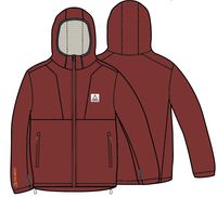 Pinegrove Polartec® Fleece Hoodie - Red Ochre - Image 11
