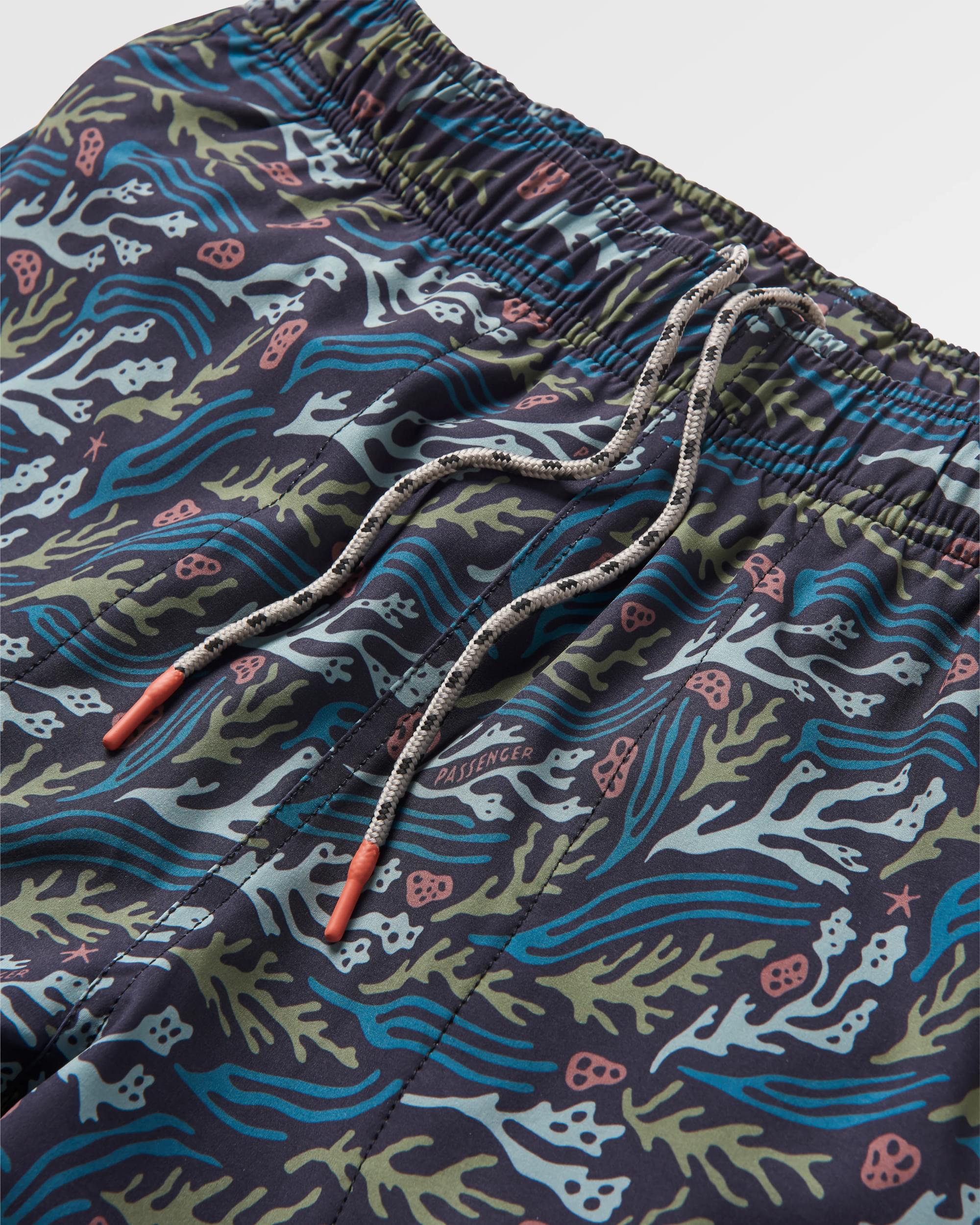 Porto All Purpose Swim Short - Ocean Current Black - Image 7