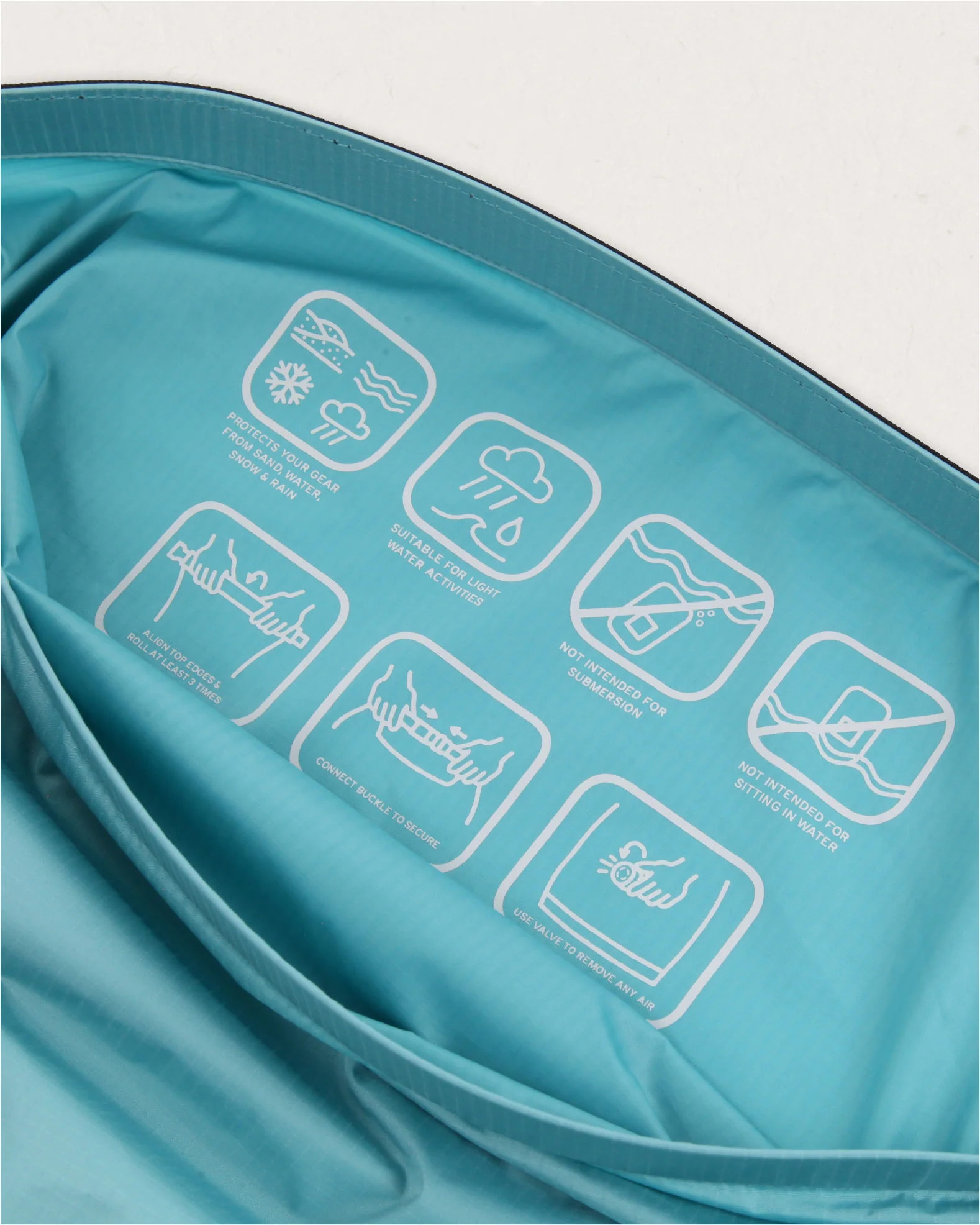 Raft 30L Dry Bag - Porcelain - Image 15