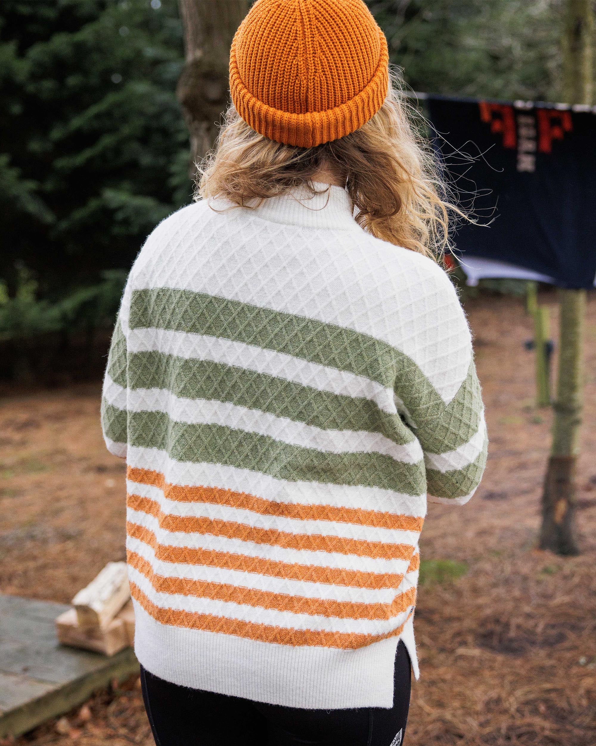 Ramble Knitted Jumper - Off White - Image 5