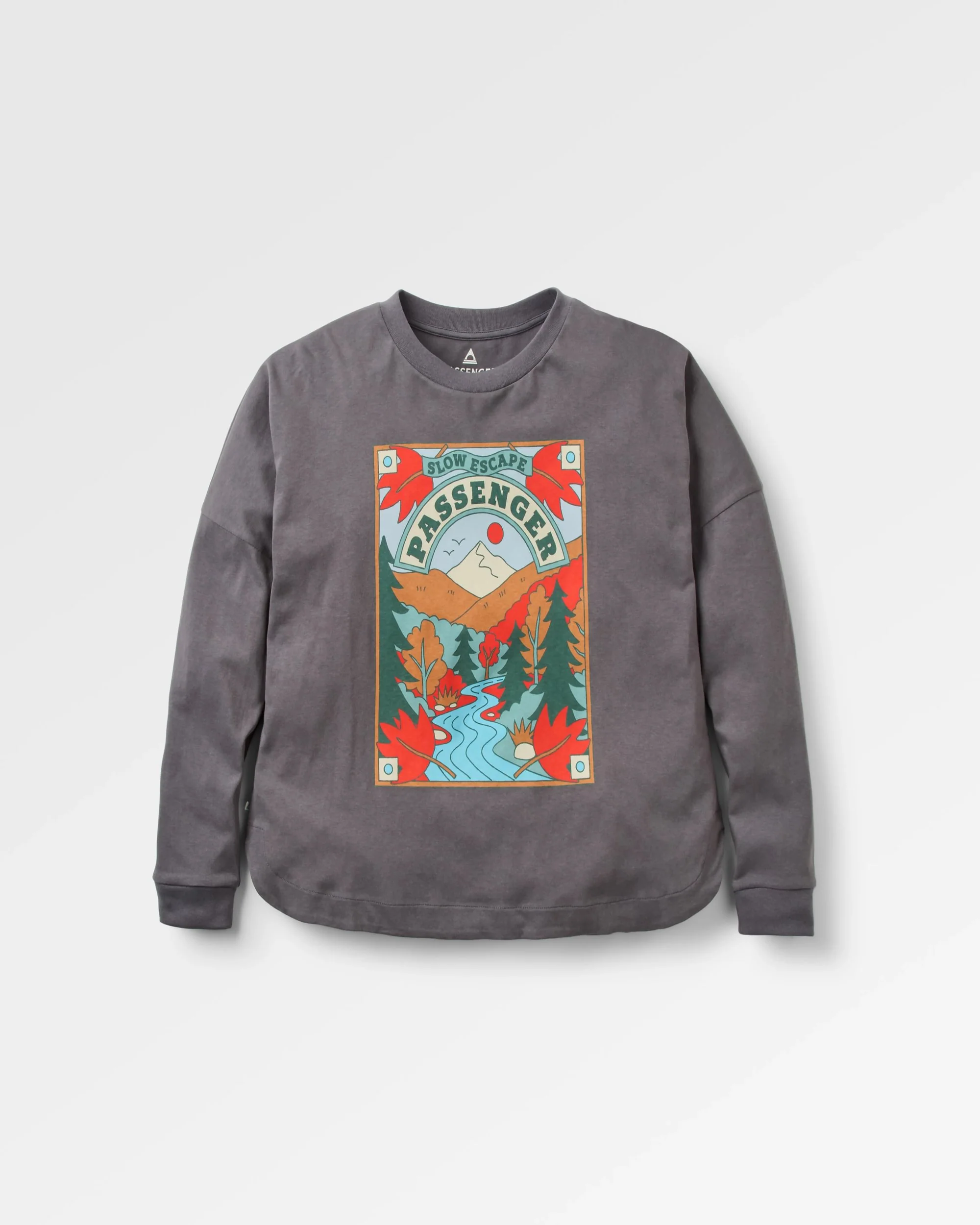 Rambling LS T-Shirt - Charcoal