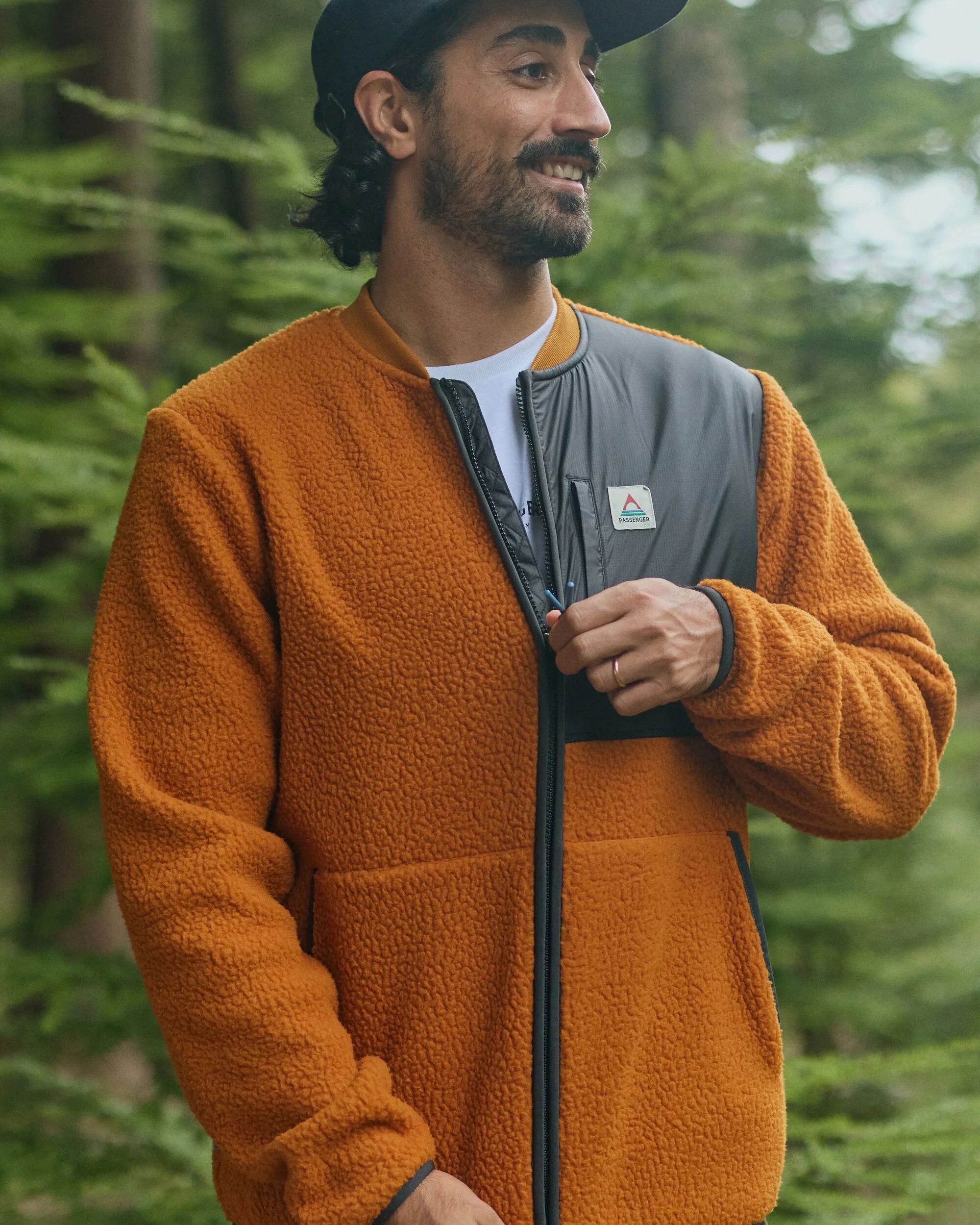 Reconnect Sherpa Fleece - Retro Orange