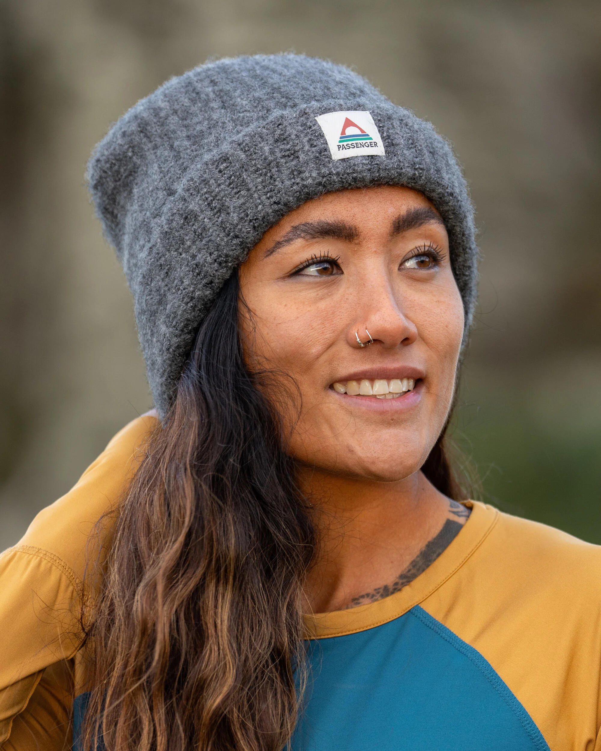 Redwood Fleece Lined Beanie - Grey - Image 2