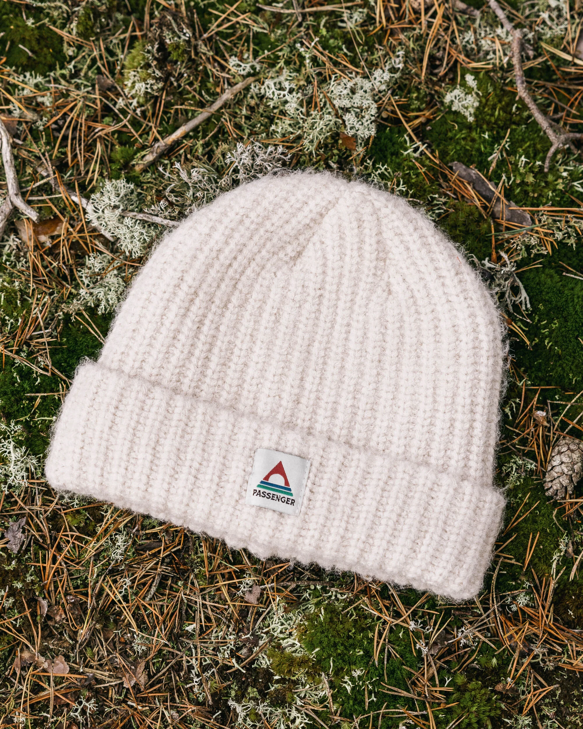 Redwood Fleece Lined Beanie - Vintage White