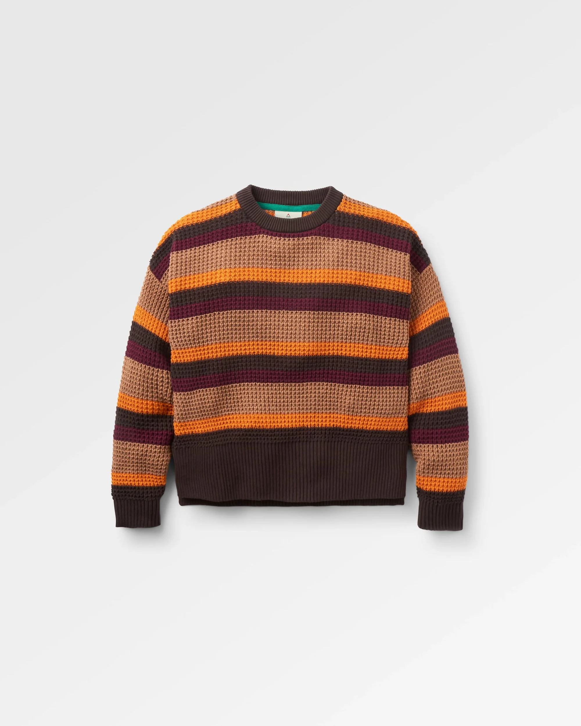 Reflection Stripey Jumper - Toffee Brown Multi Stripe