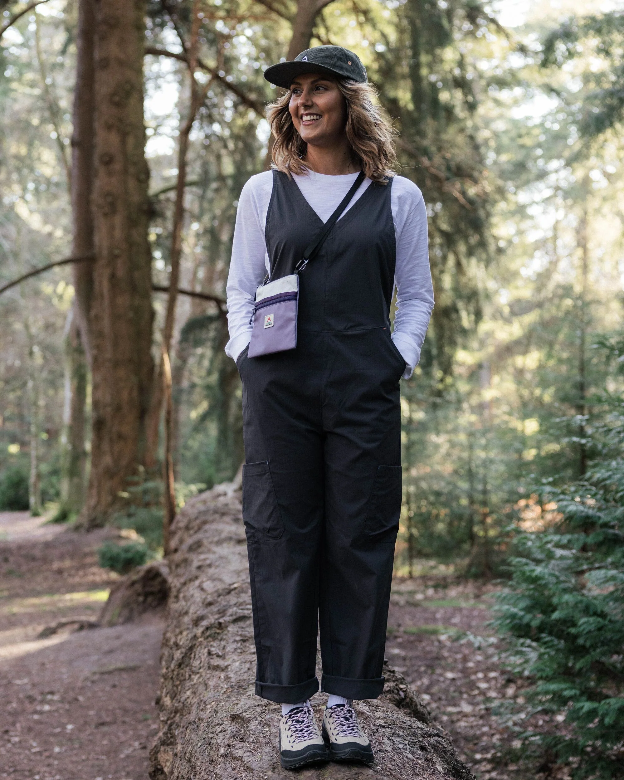 Refuel Ripstop Dungarees - Faded Black