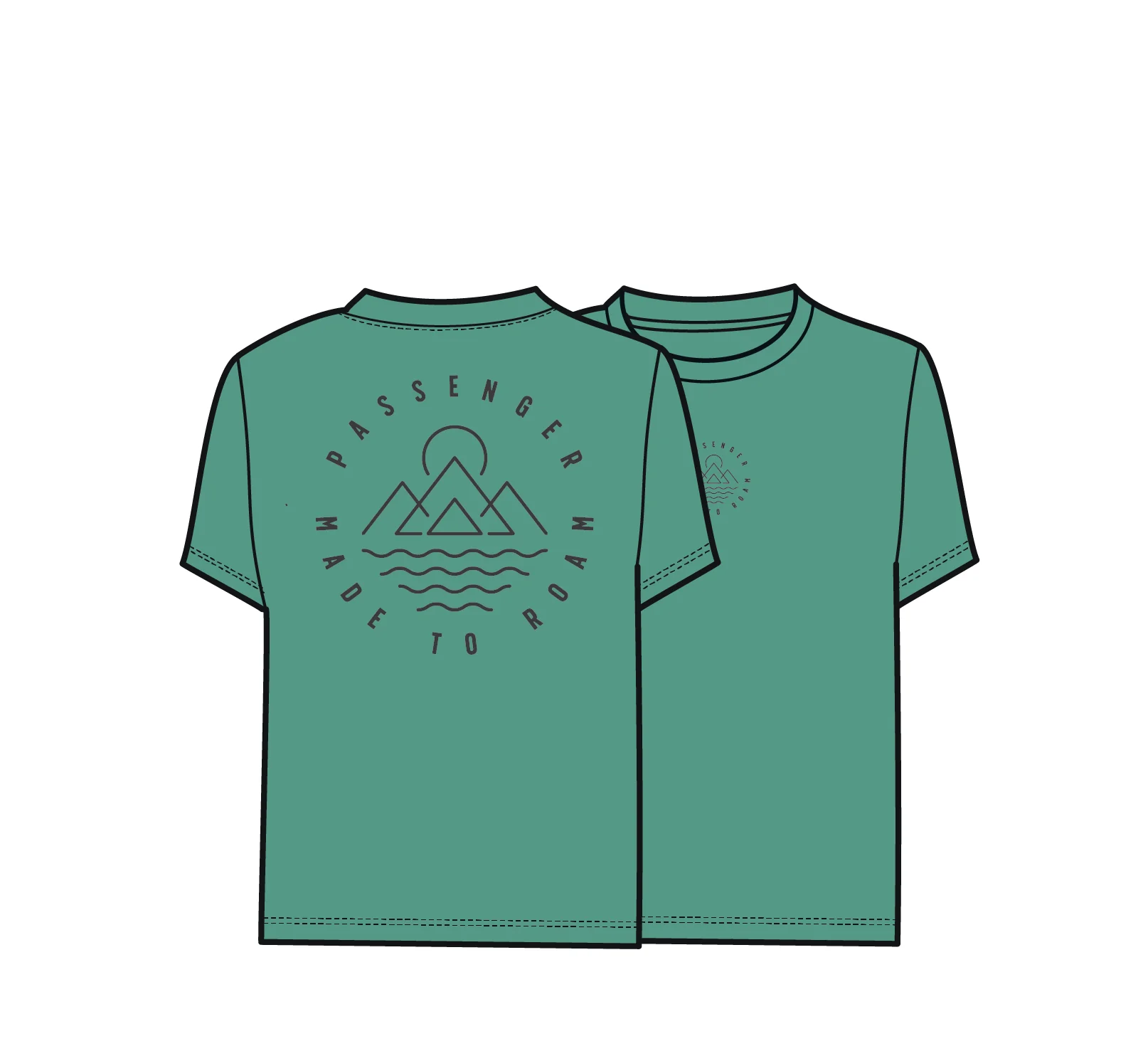 Remote T-Shirt - Greenlake - Image 9