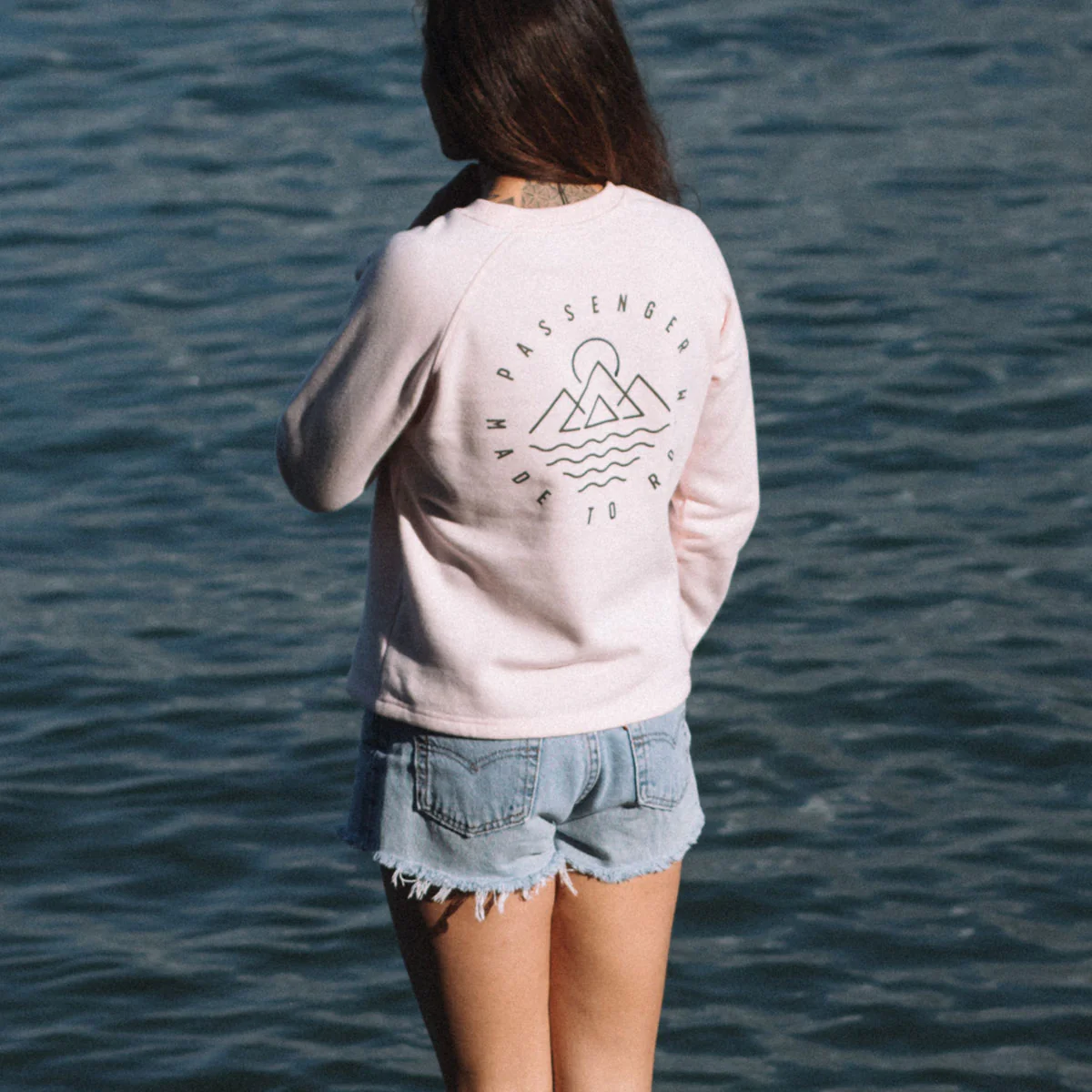 Remote Sweatshirt - Barely Pink