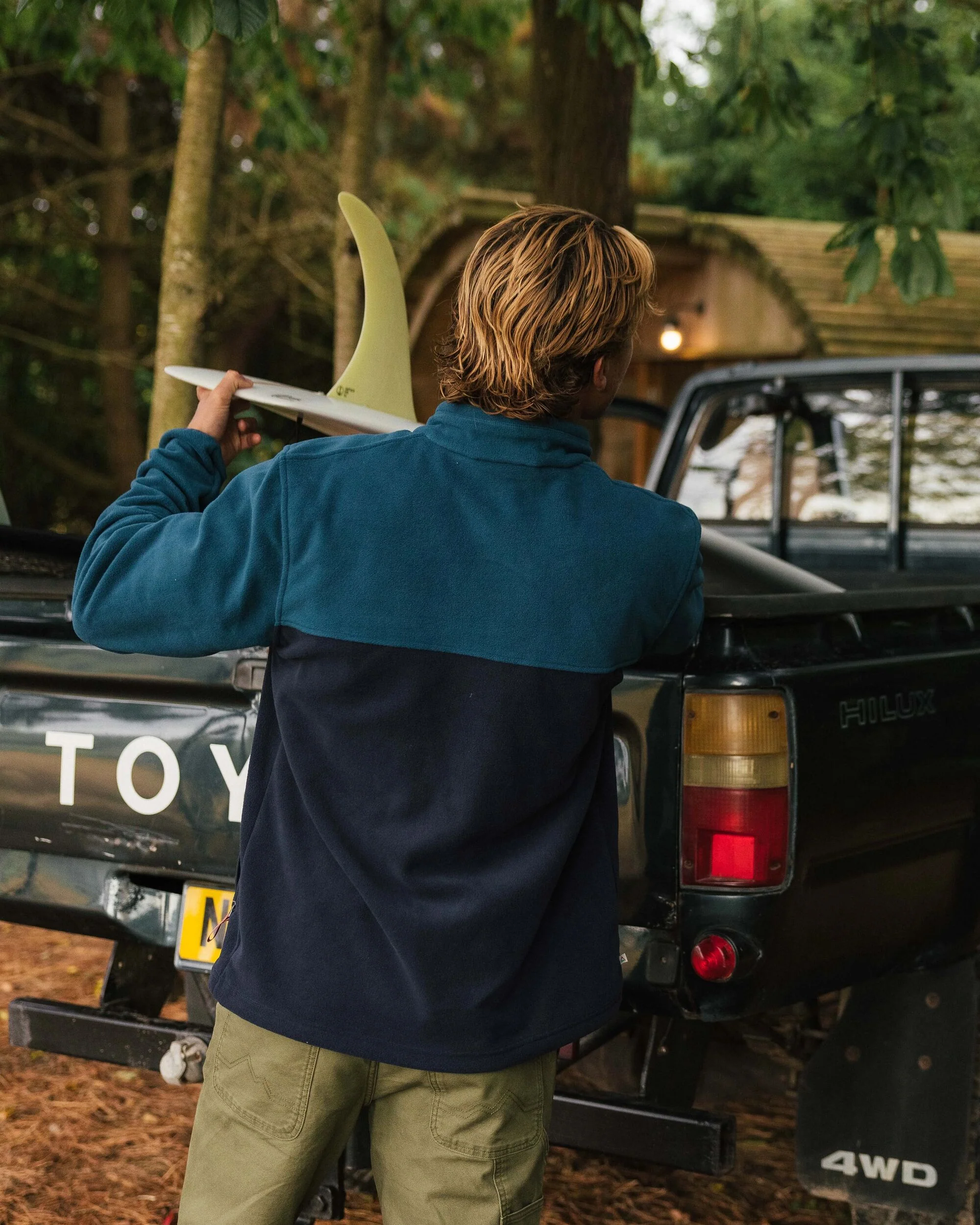 Ridge 2.0 Full Zip Polar Fleece - Tidal Blue/Rich Navy - Image 6