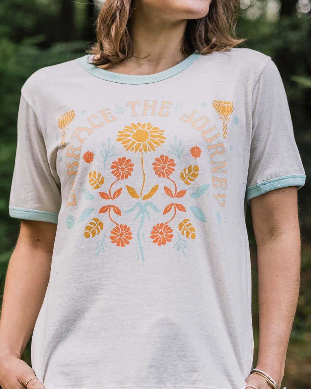 Rio Ringer T-Shirt - Milky Marl