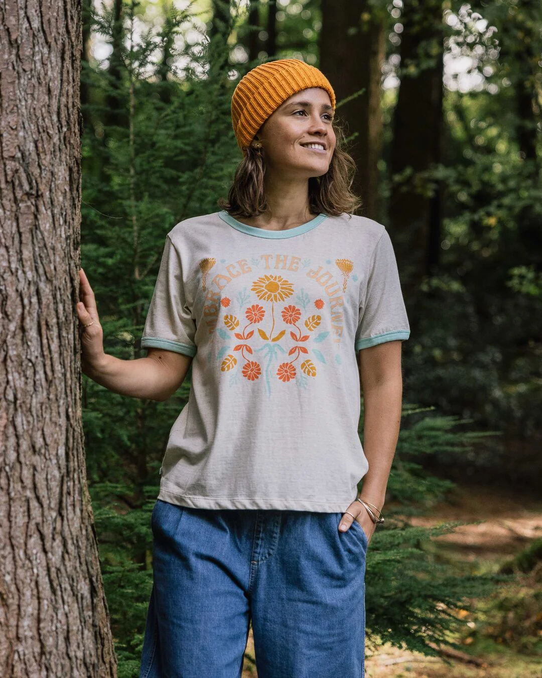 Rio Ringer T-Shirt - Milky Marl - Image 3
