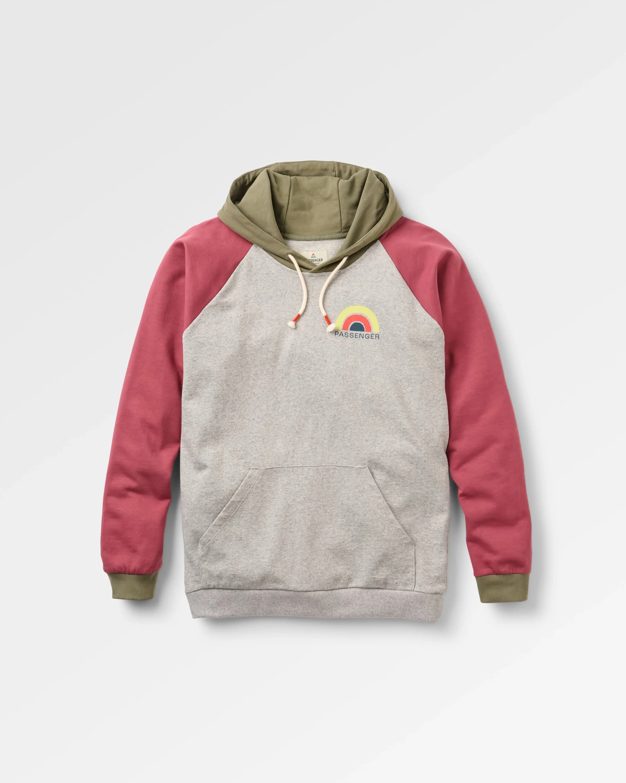 Riser Organic Cotton Hoodie - Grey Marl