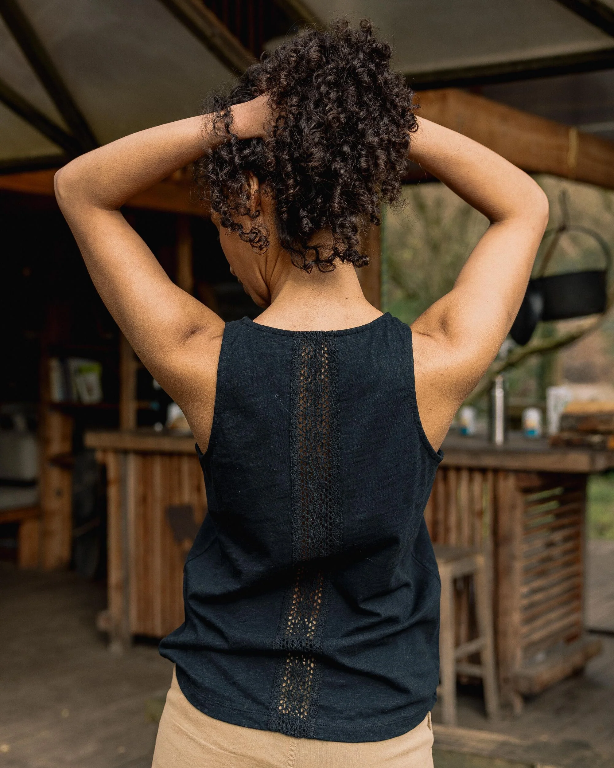 Rivergate Top - Black