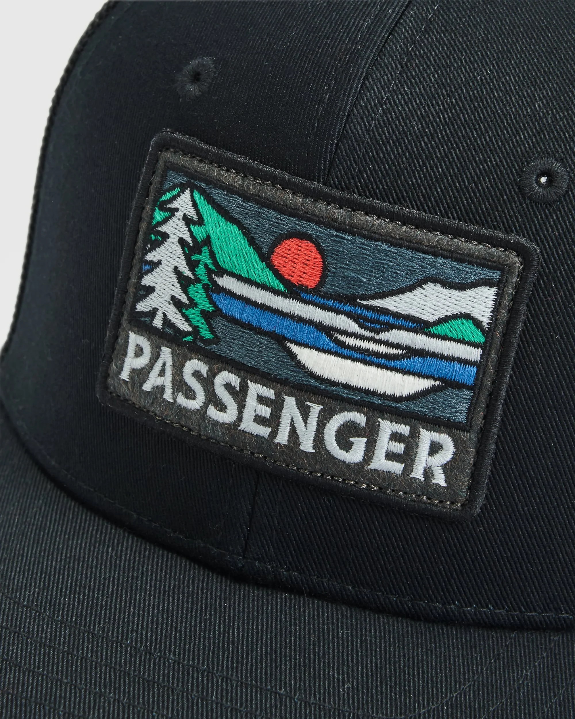 Roamer Mesh Trucker Cap - Black - Image 4