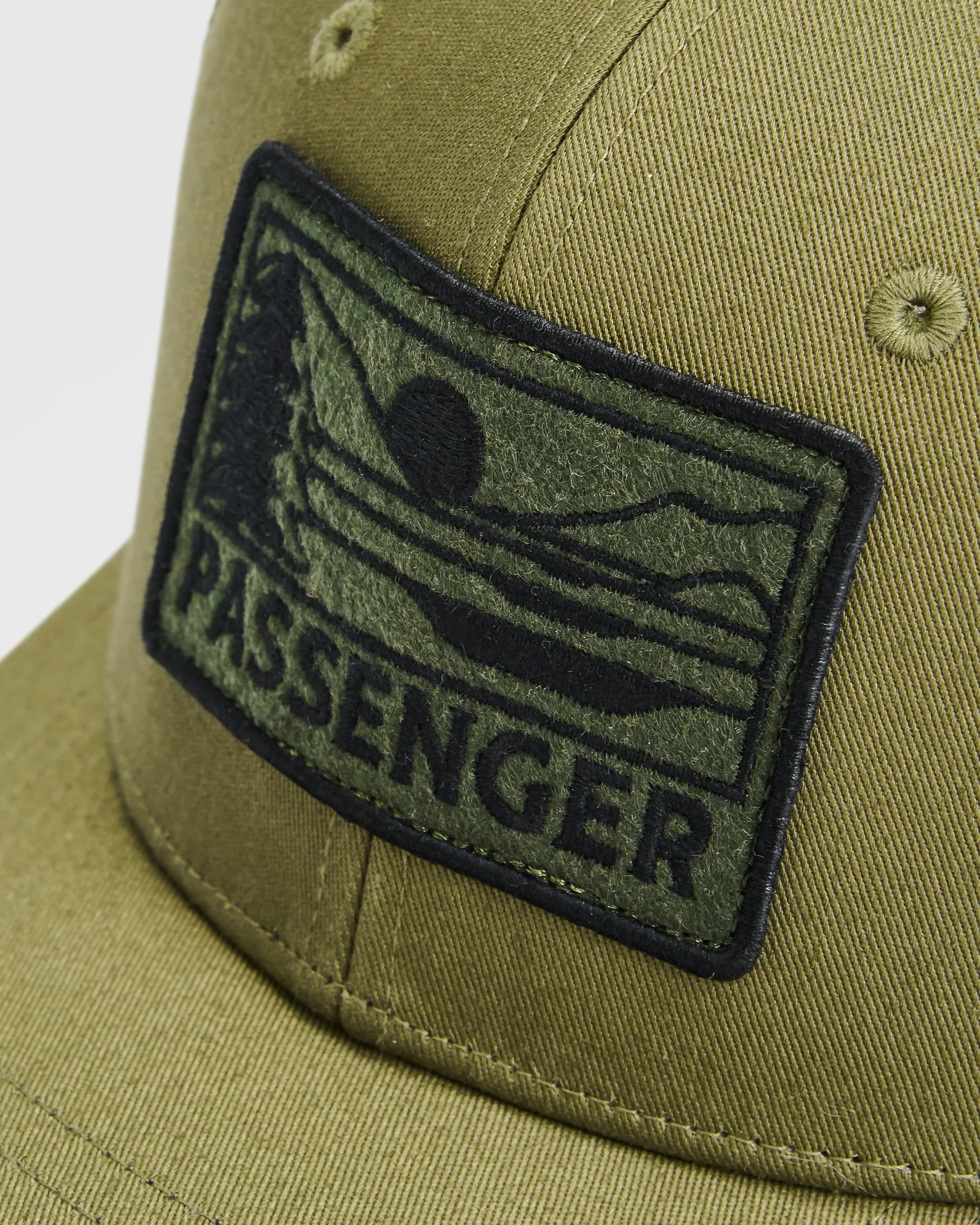 Roamer Mesh Trucker Cap - Khaki - Image 4
