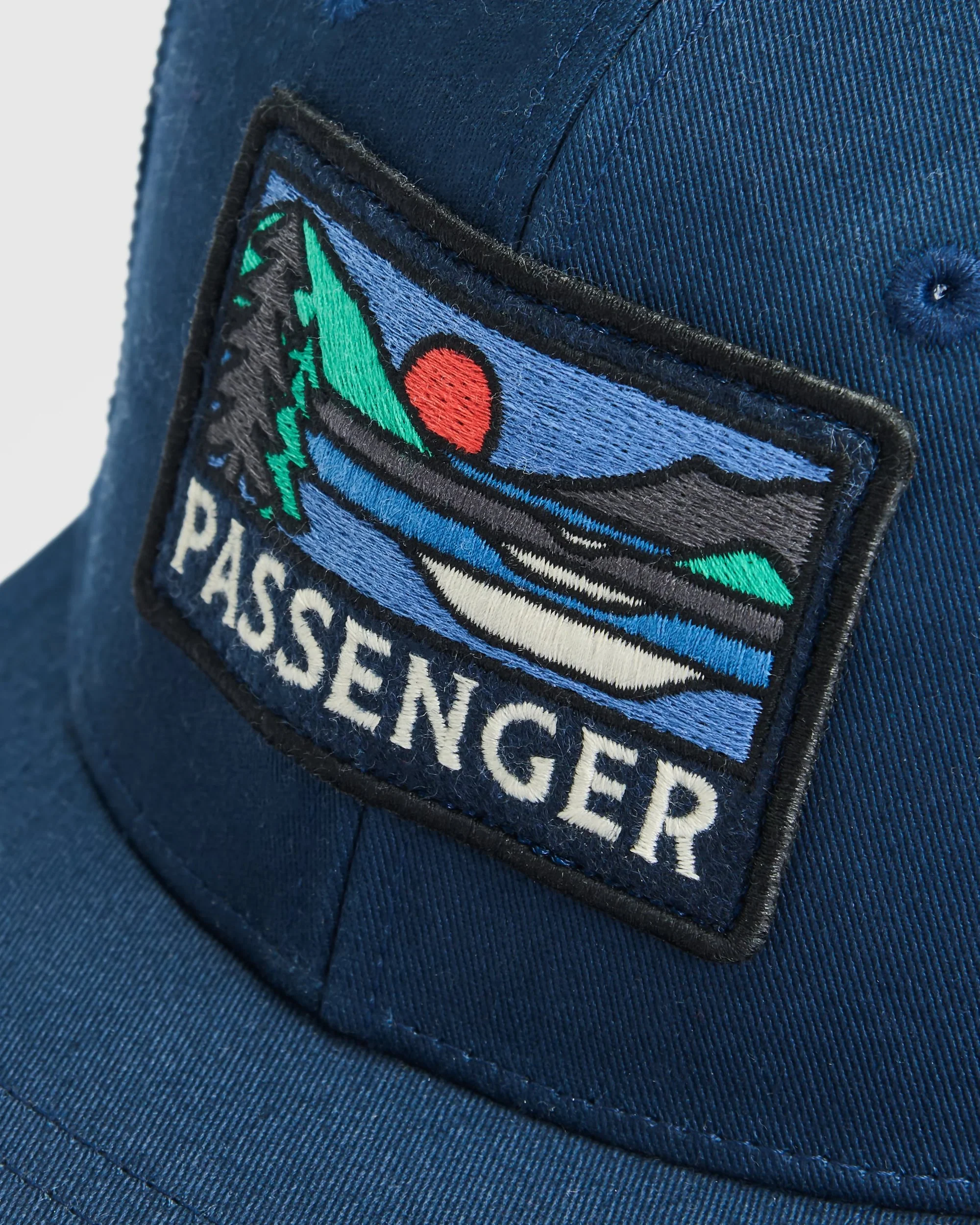 Roamer Mesh Trucker Cap - Rich Navy - Image 3