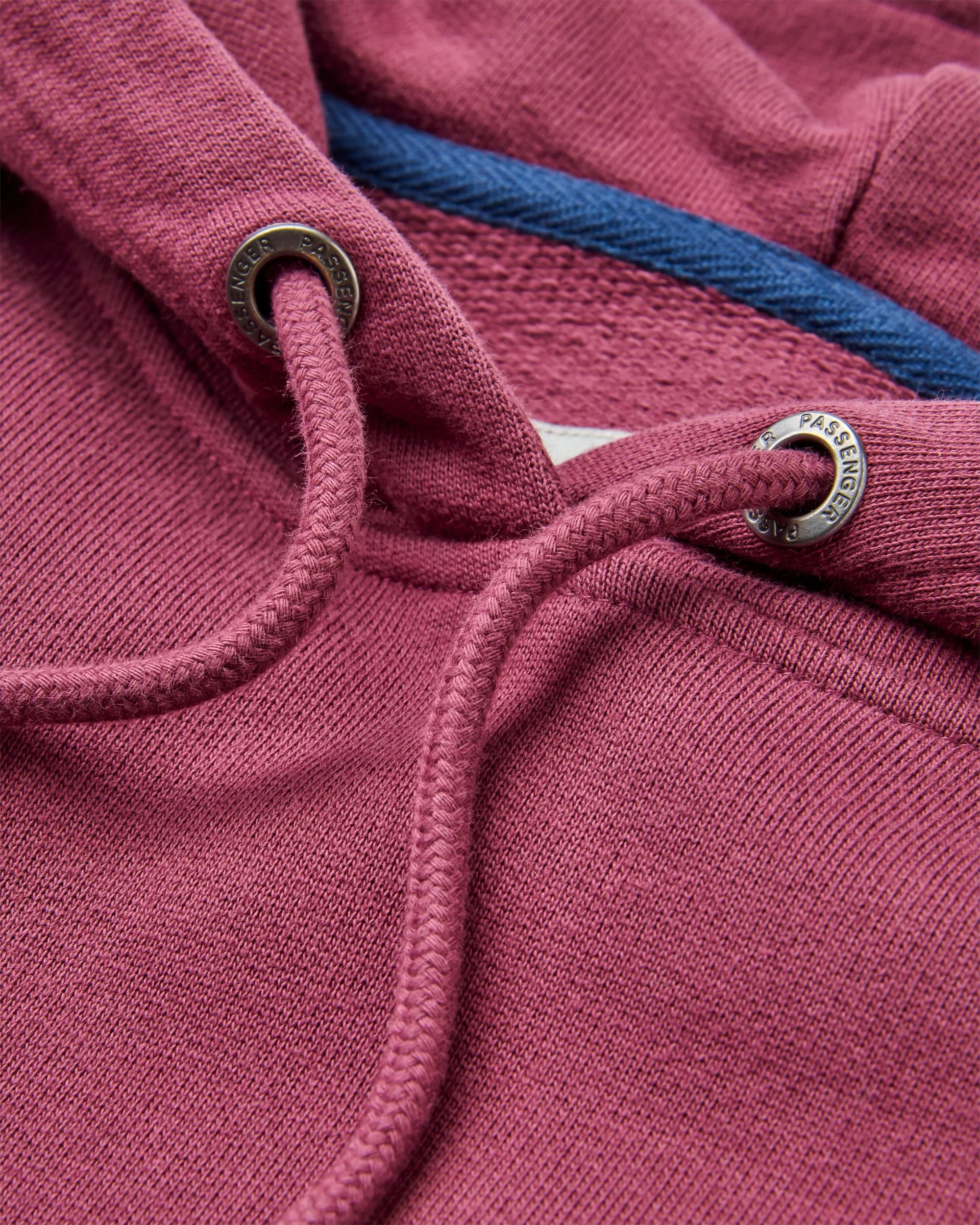 Roamer Patch Relaxed Fit Hoodie - Fig - Image 2