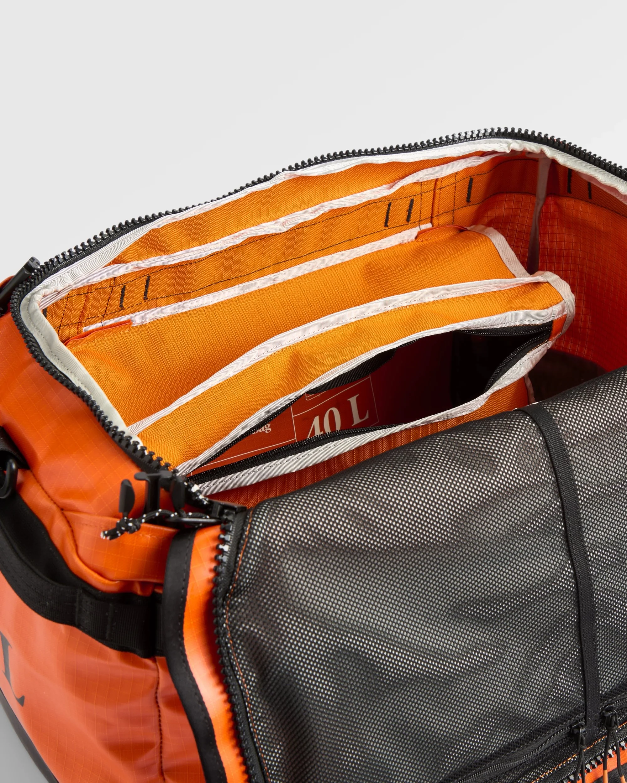 Roamer 40L Duffel Bag - Sunrise Orange - Image 14