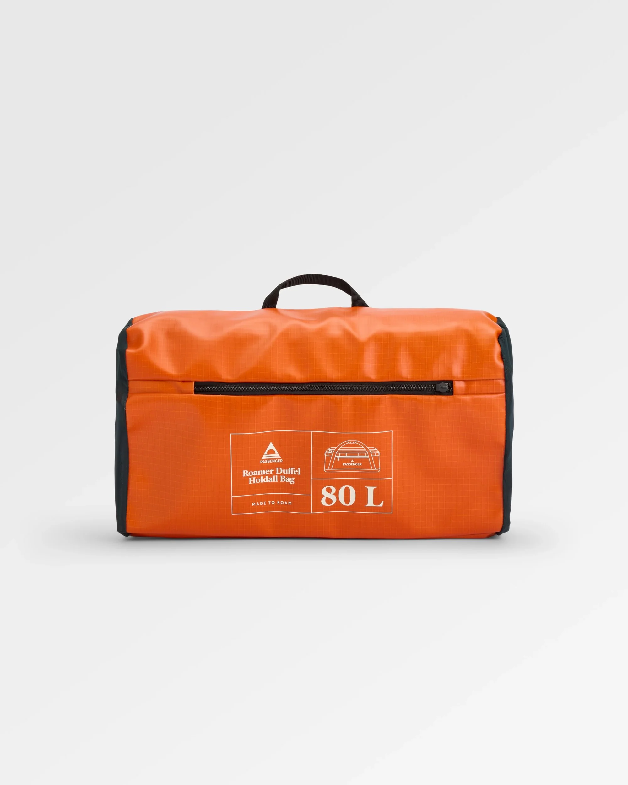 Roamer 80L Duffel Bag - Sunrise Orange - Image 6
