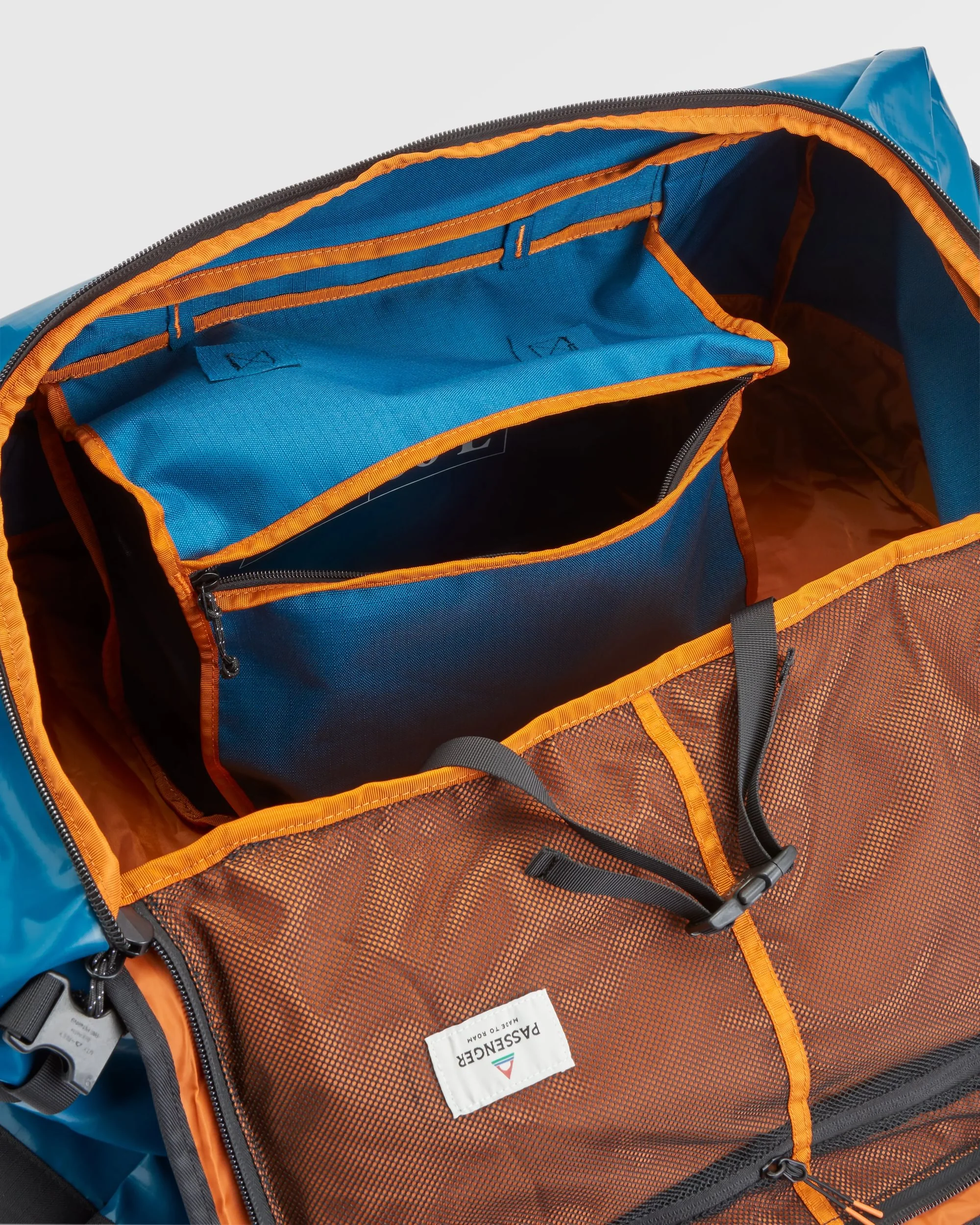 Roamer 80L Duffel Bag - Tidal Blue - Image 12