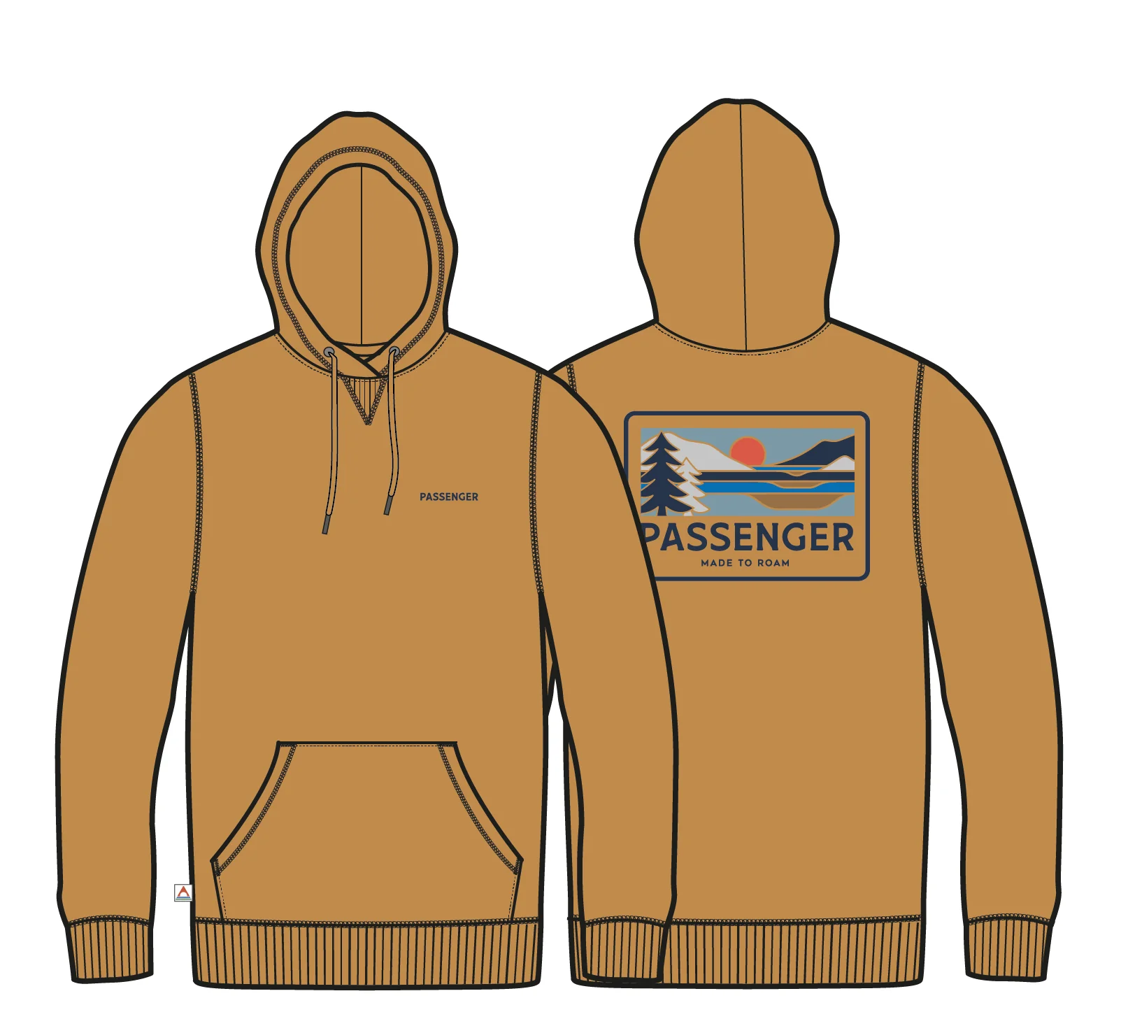 Roamer Hoodie - Spruce Yellow - Image 9