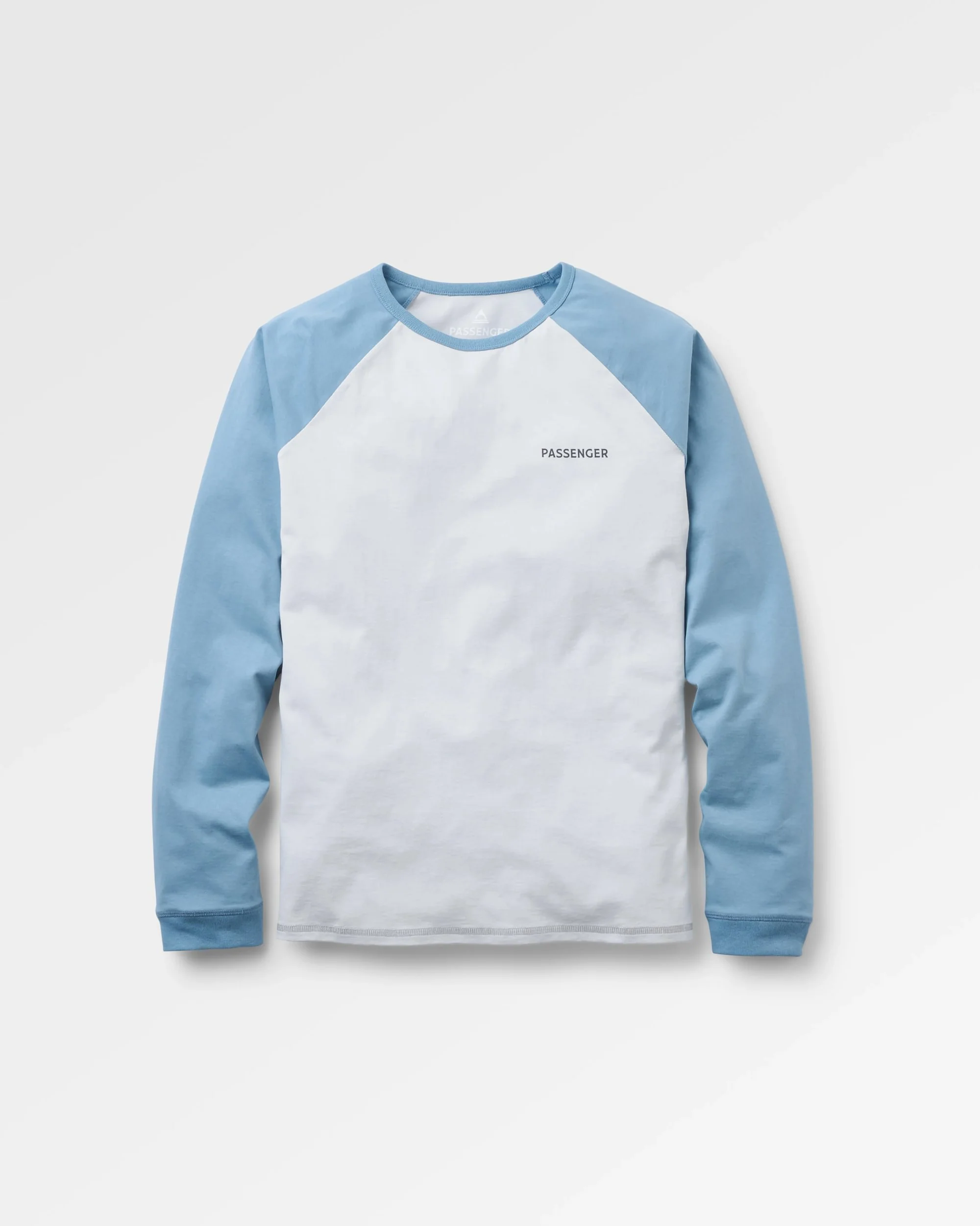 Roamer Raglan LS T-Shirt - Grey Blue