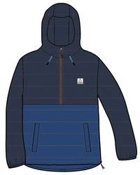 Roamer Insulated Overhead Jacket - Rich Navy/Cobalt - Image 11